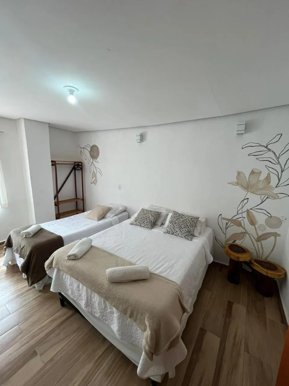 Bedroom, Bed in Pousada Canto das Cachoeiras