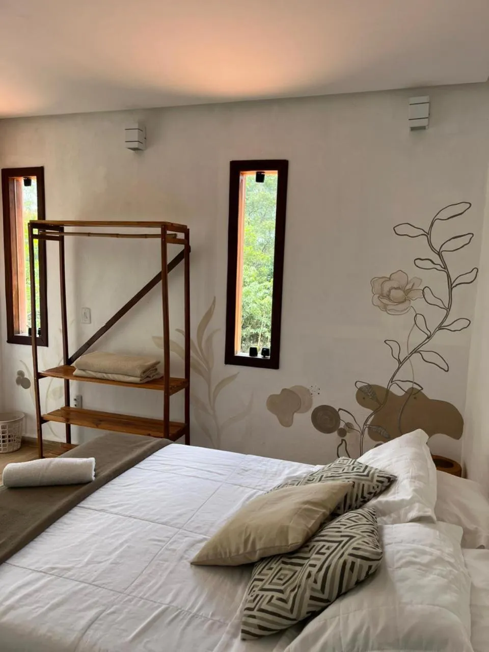 Bedroom, Bed in Pousada Canto das Cachoeiras