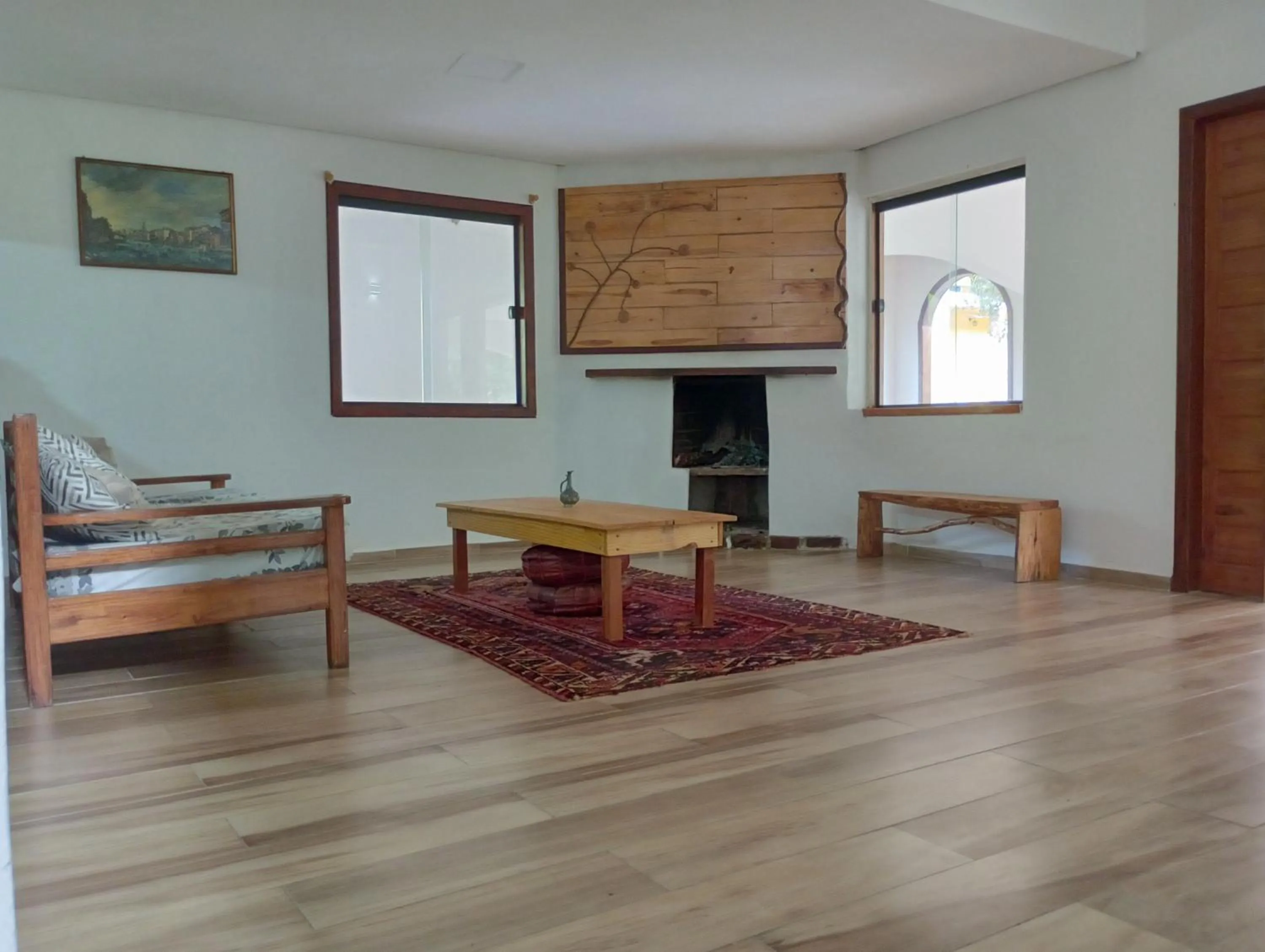 Living room in Pousada Canto das Cachoeiras