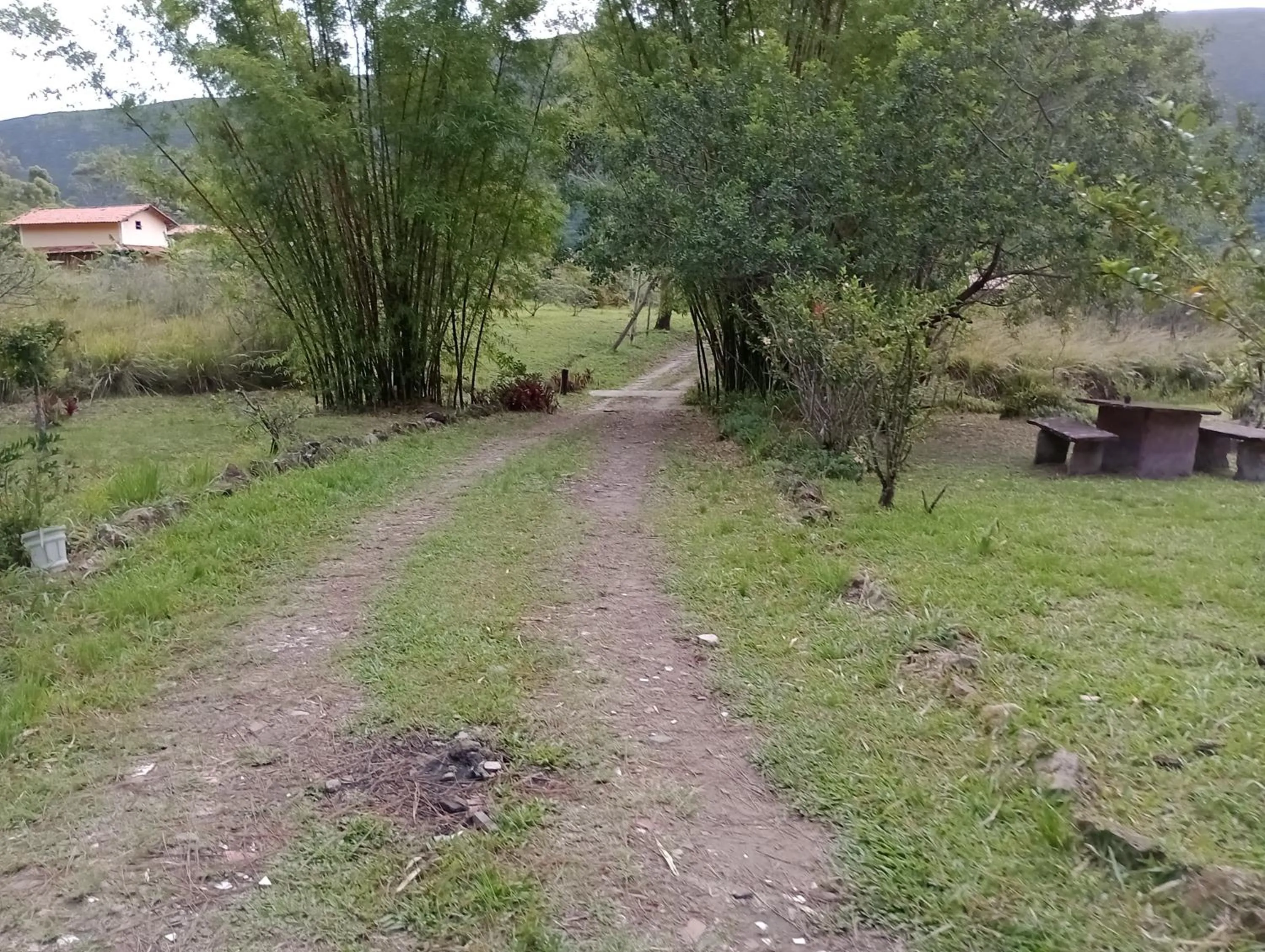 Parking in Pousada Canto das Cachoeiras
