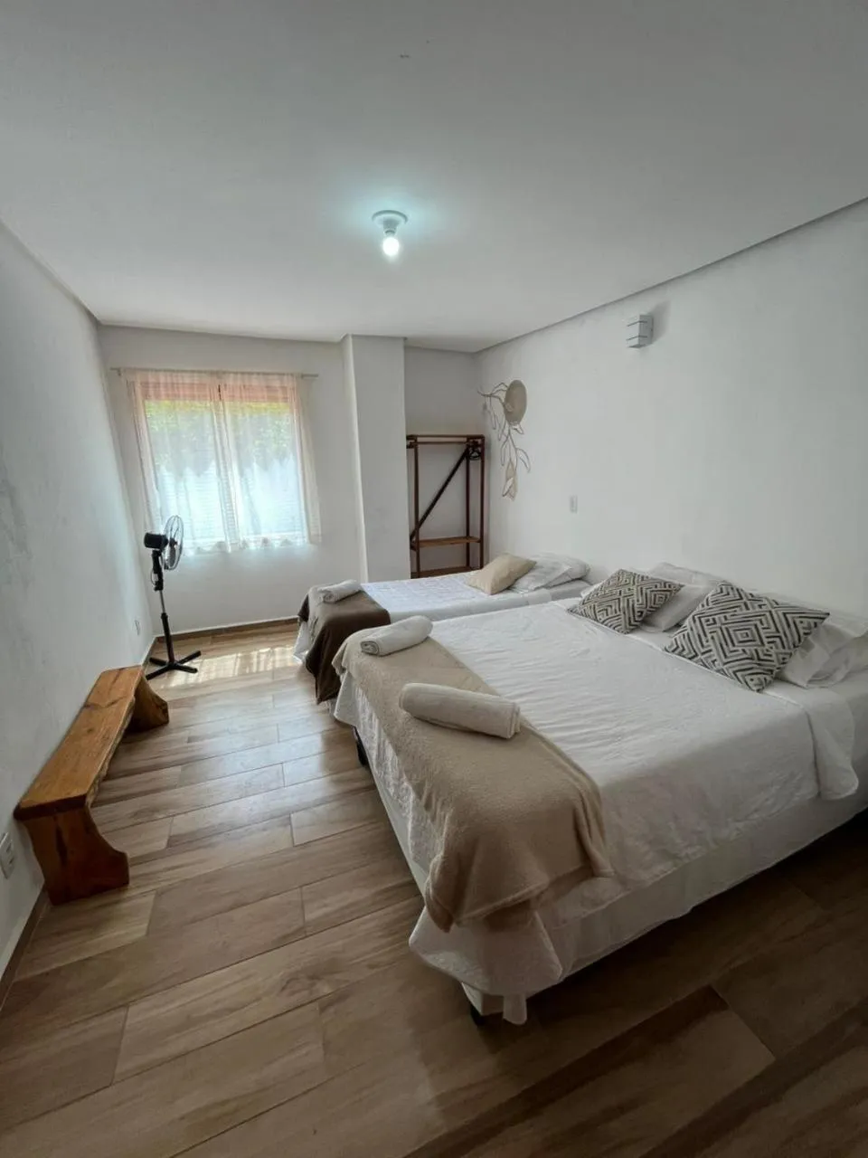 Bedroom, Bed in Pousada Canto das Cachoeiras