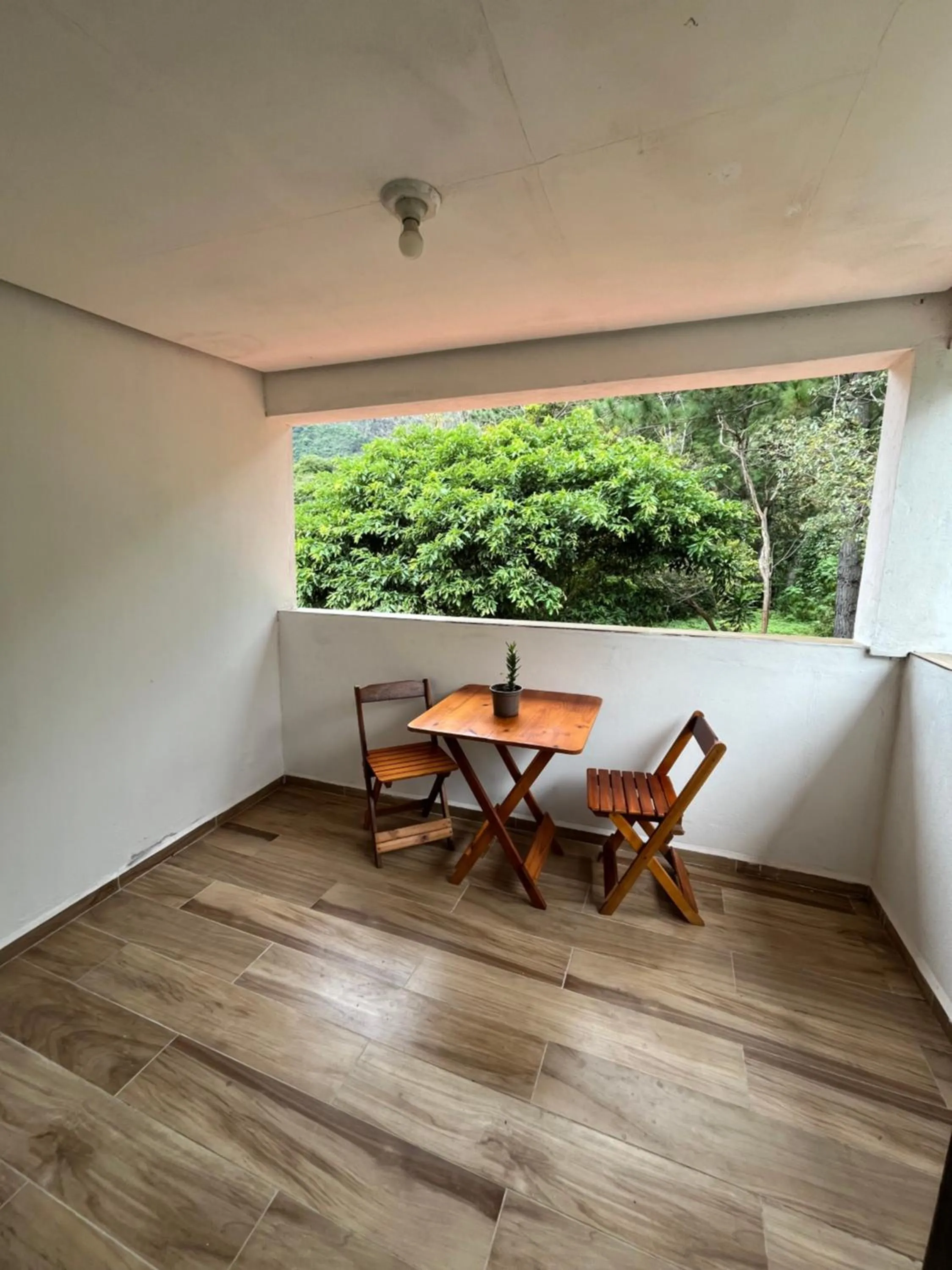 Balcony/Terrace in Pousada Canto das Cachoeiras