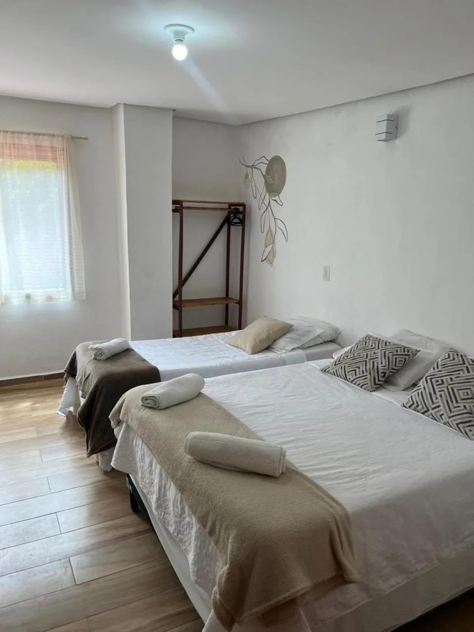 Bedroom, Bed in Pousada Canto das Cachoeiras