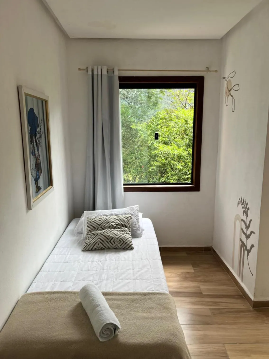 Bedroom, Bed in Pousada Canto das Cachoeiras