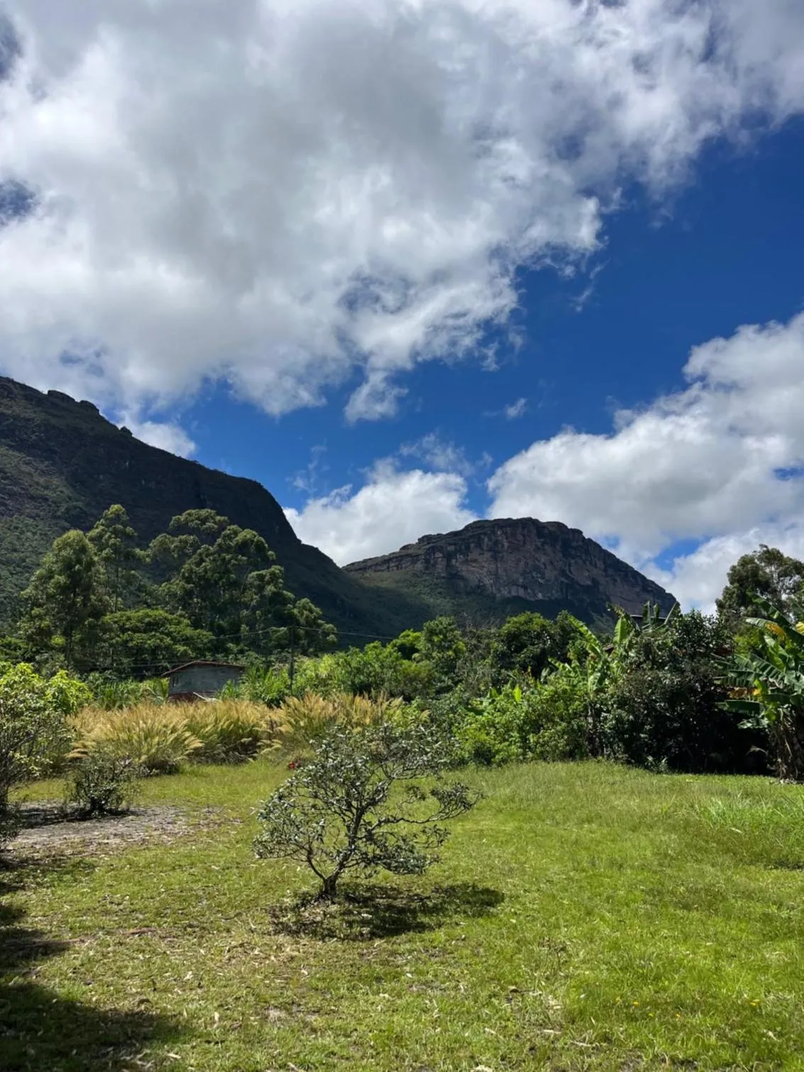 Mountain view in Pousada Canto das Cachoeiras