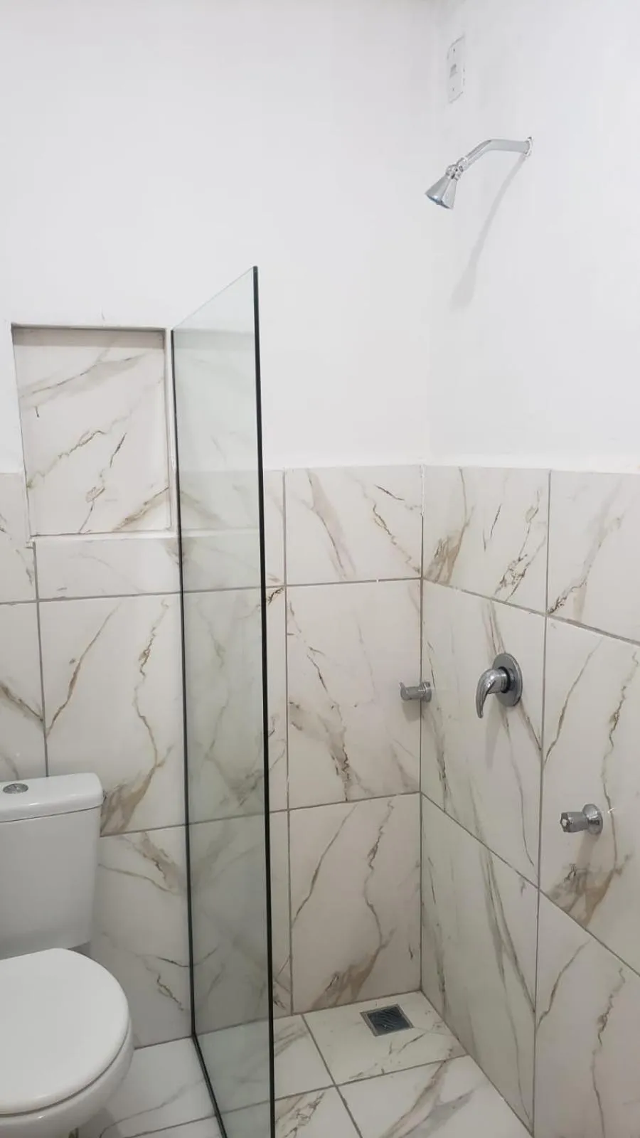 Shower in Pousada Canto das Cachoeiras