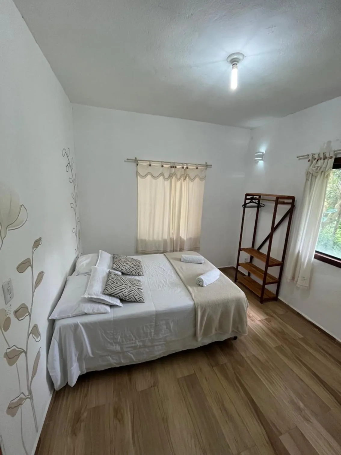 Bedroom, Bed in Pousada Canto das Cachoeiras