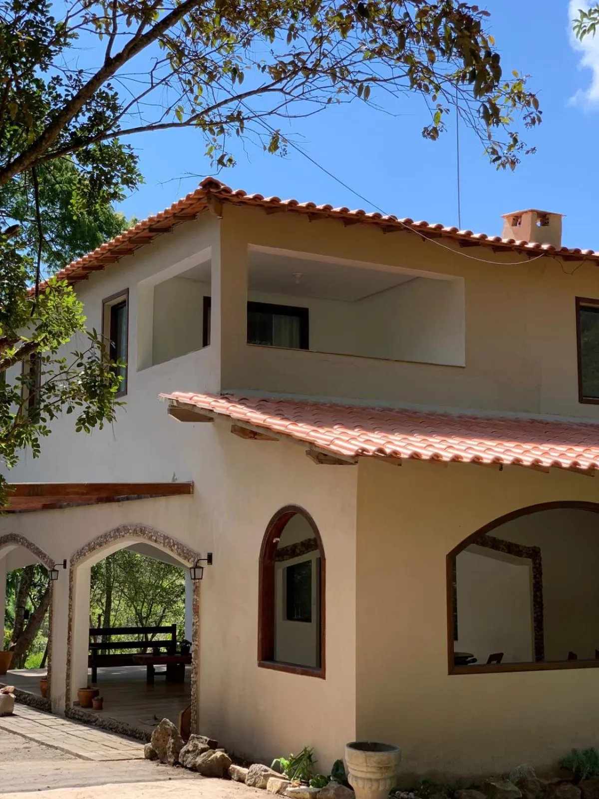 Property building in Pousada Canto das Cachoeiras