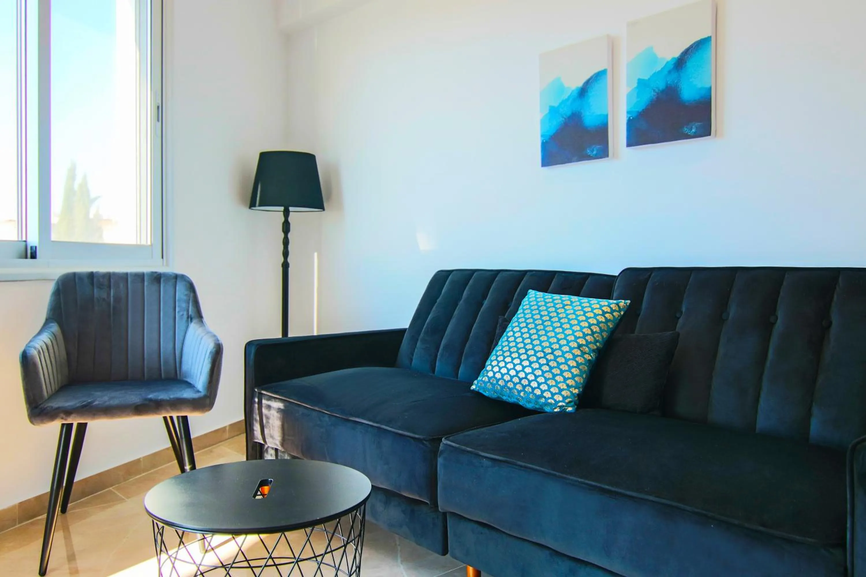 Living room in Phaedrus Living Seaside Residence Lighthouse 70