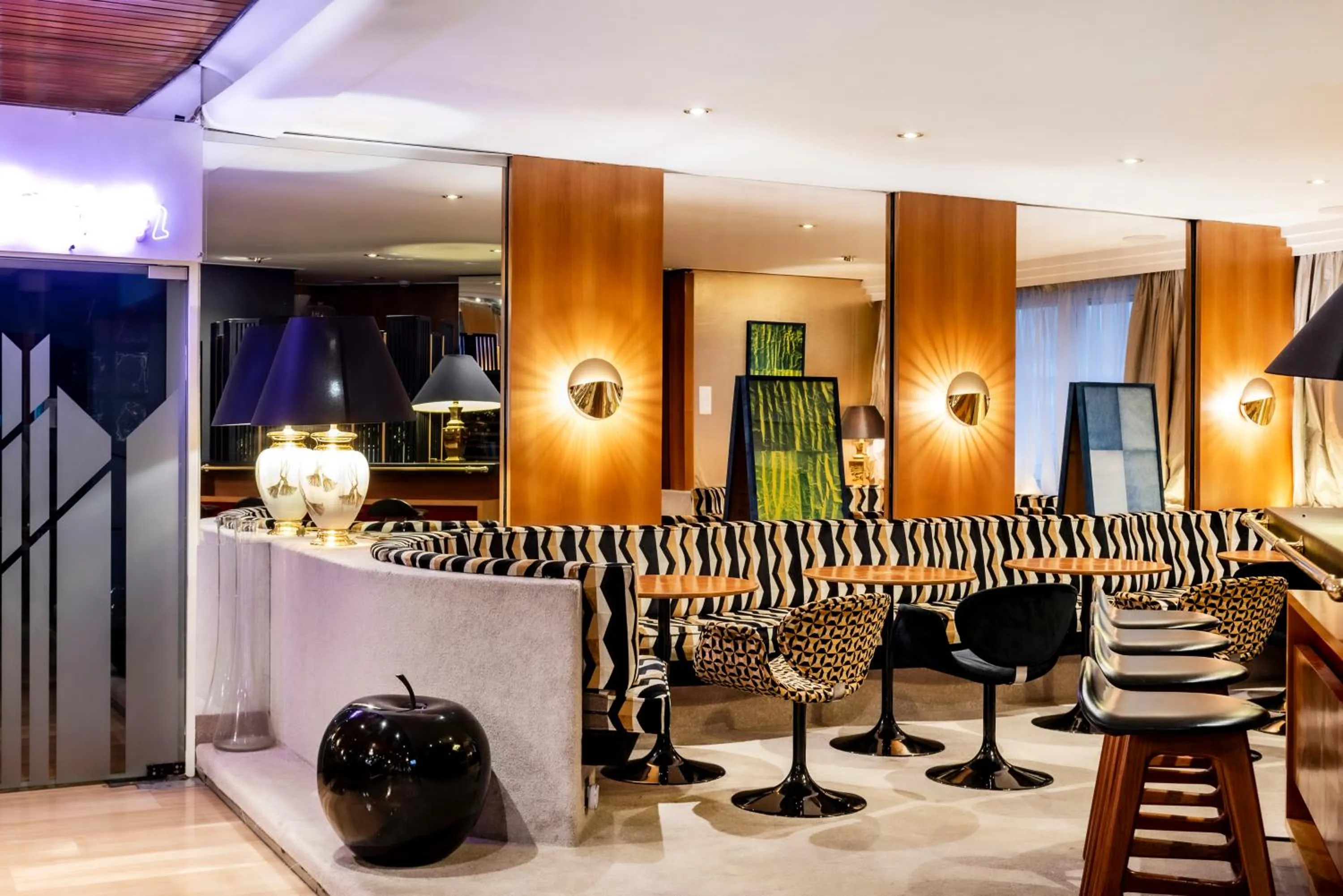 Lounge or bar in Hotel Aurora