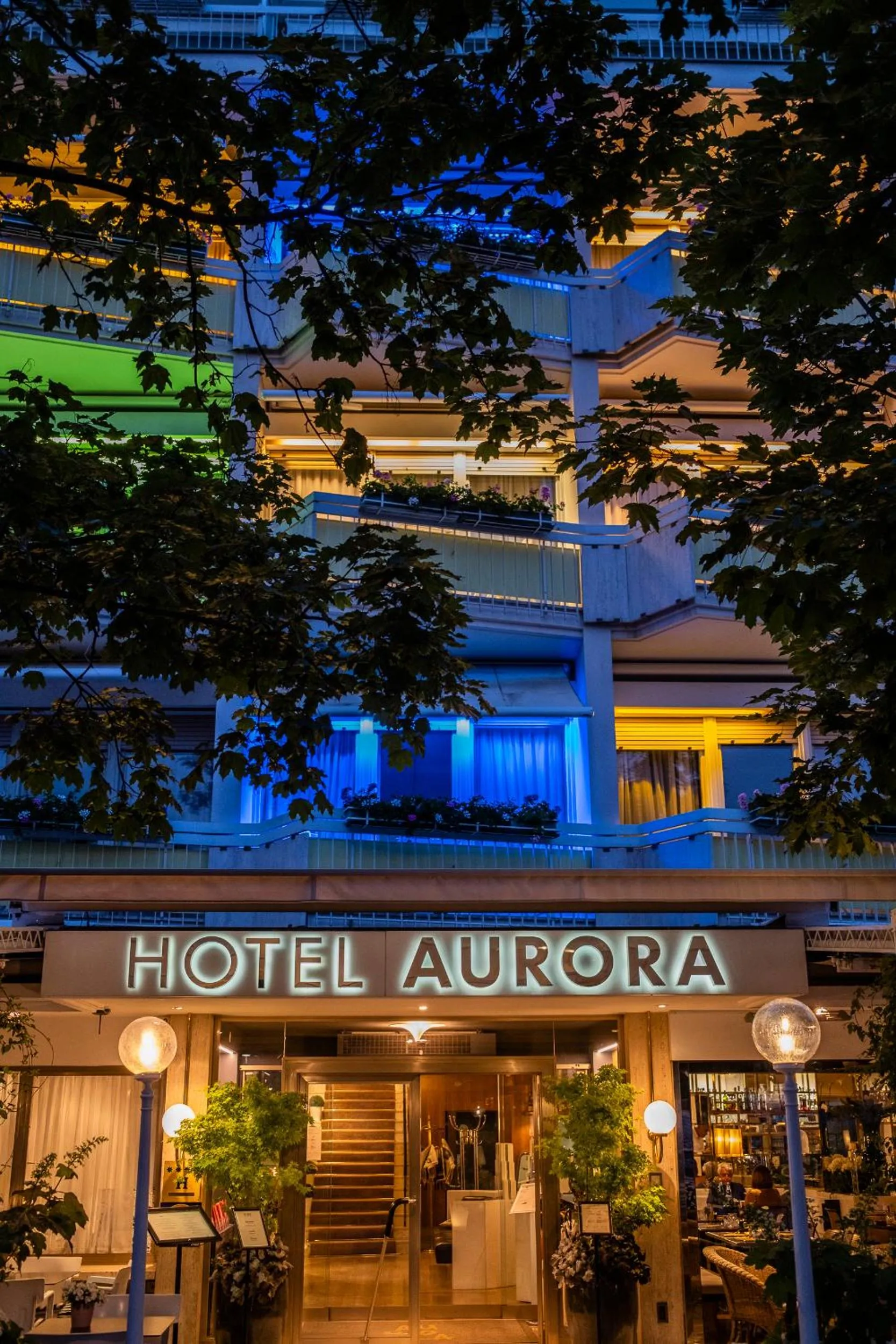 Property building in Hotel Aurora