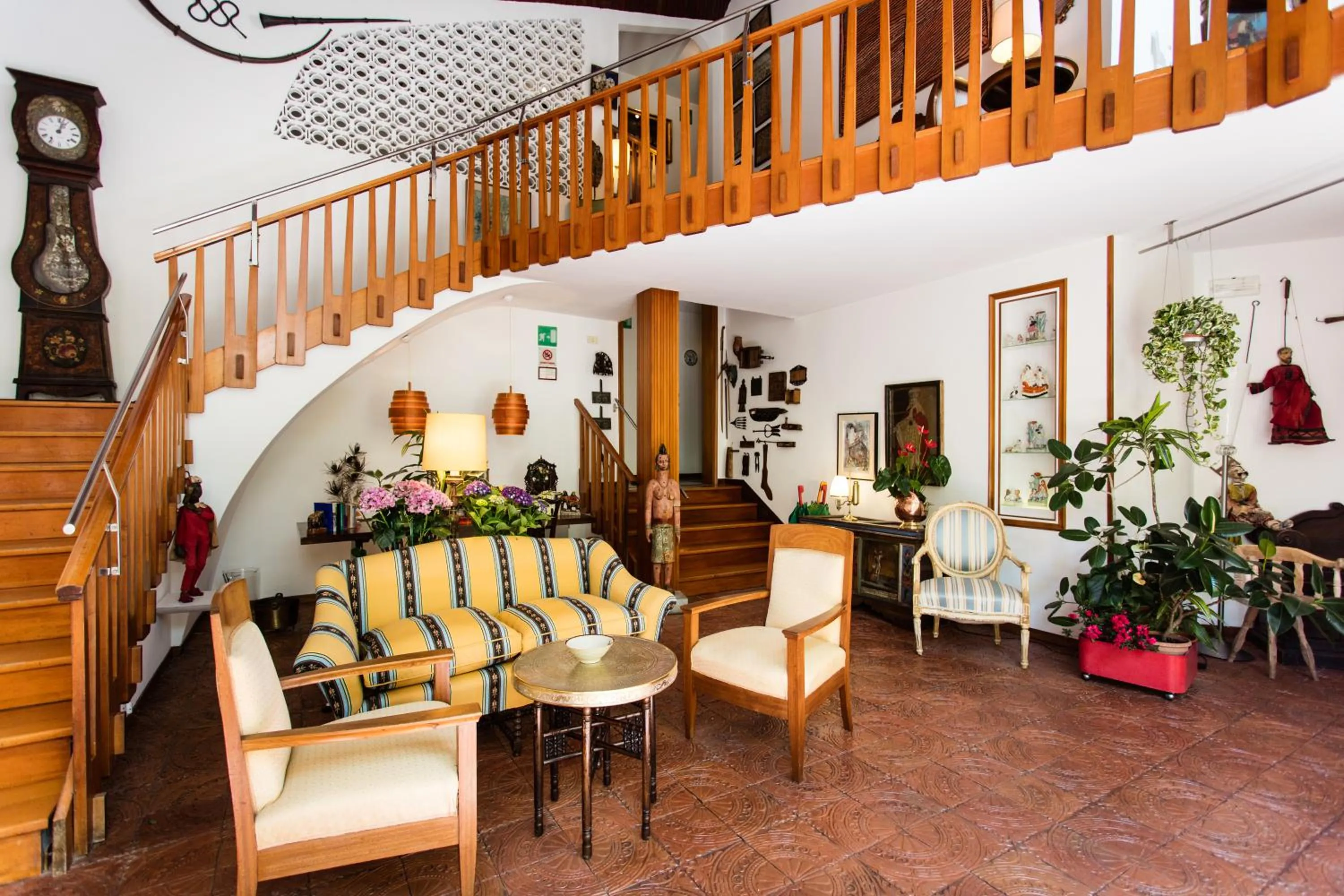 Lobby or reception in Residenza d'Epoca Albergo Quattro Fontane