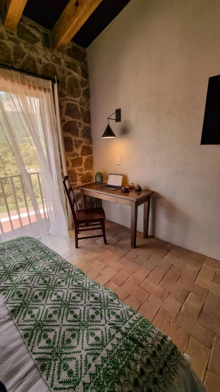Seating area, Bed in Hotel Casa Xaa