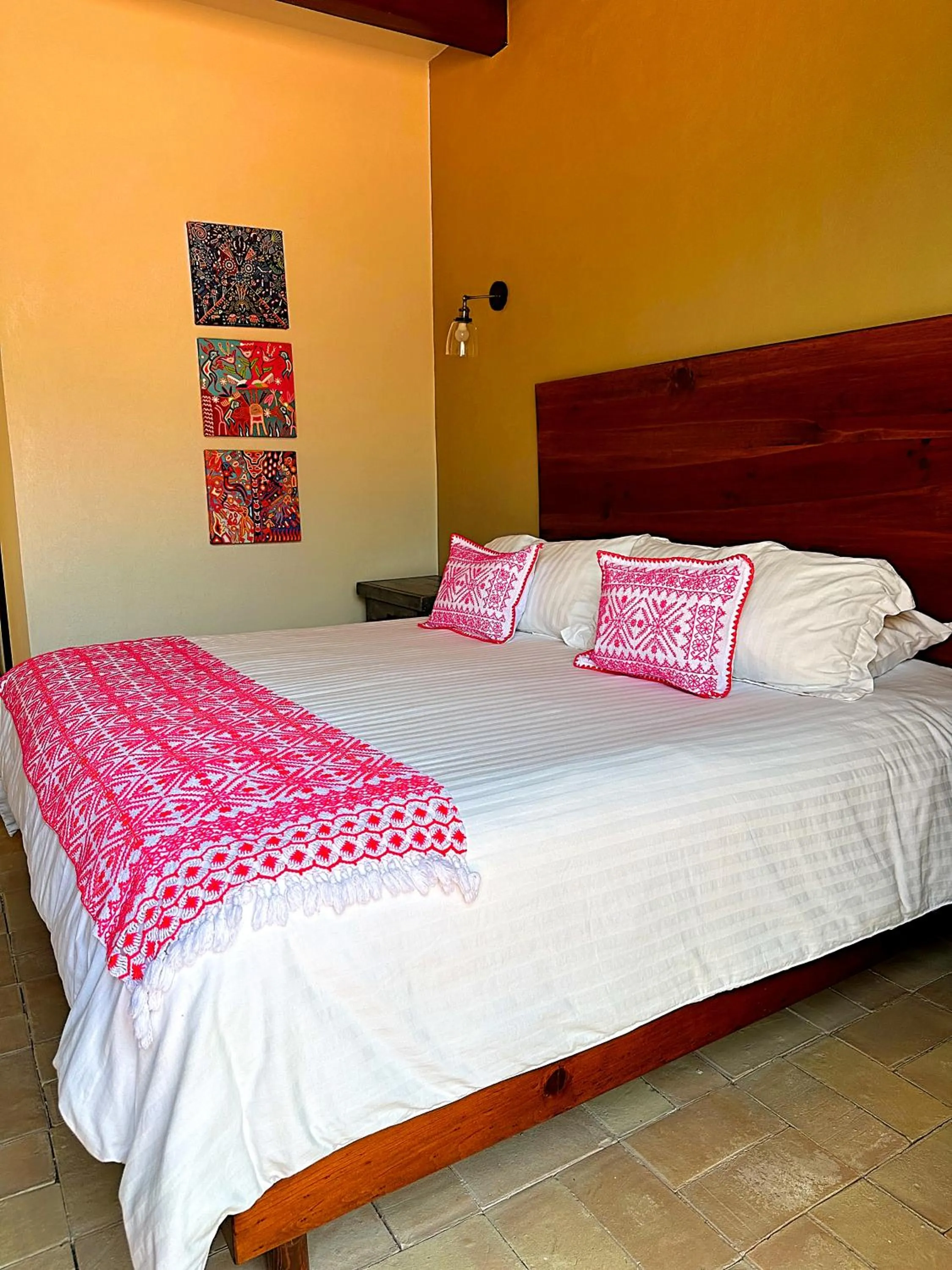 Bed in Hotel Casa Xaa