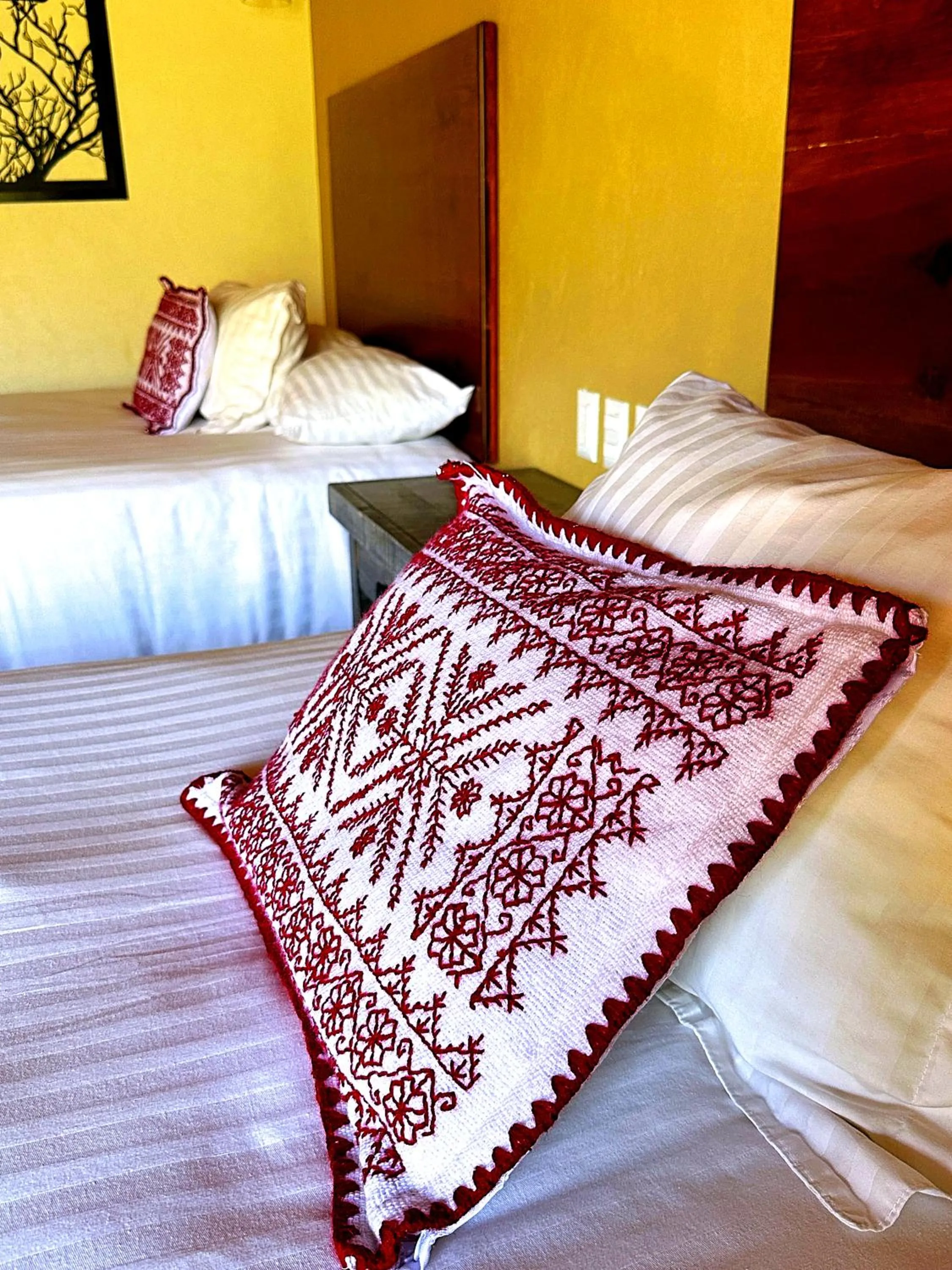 Bed in Hotel Casa Xaa