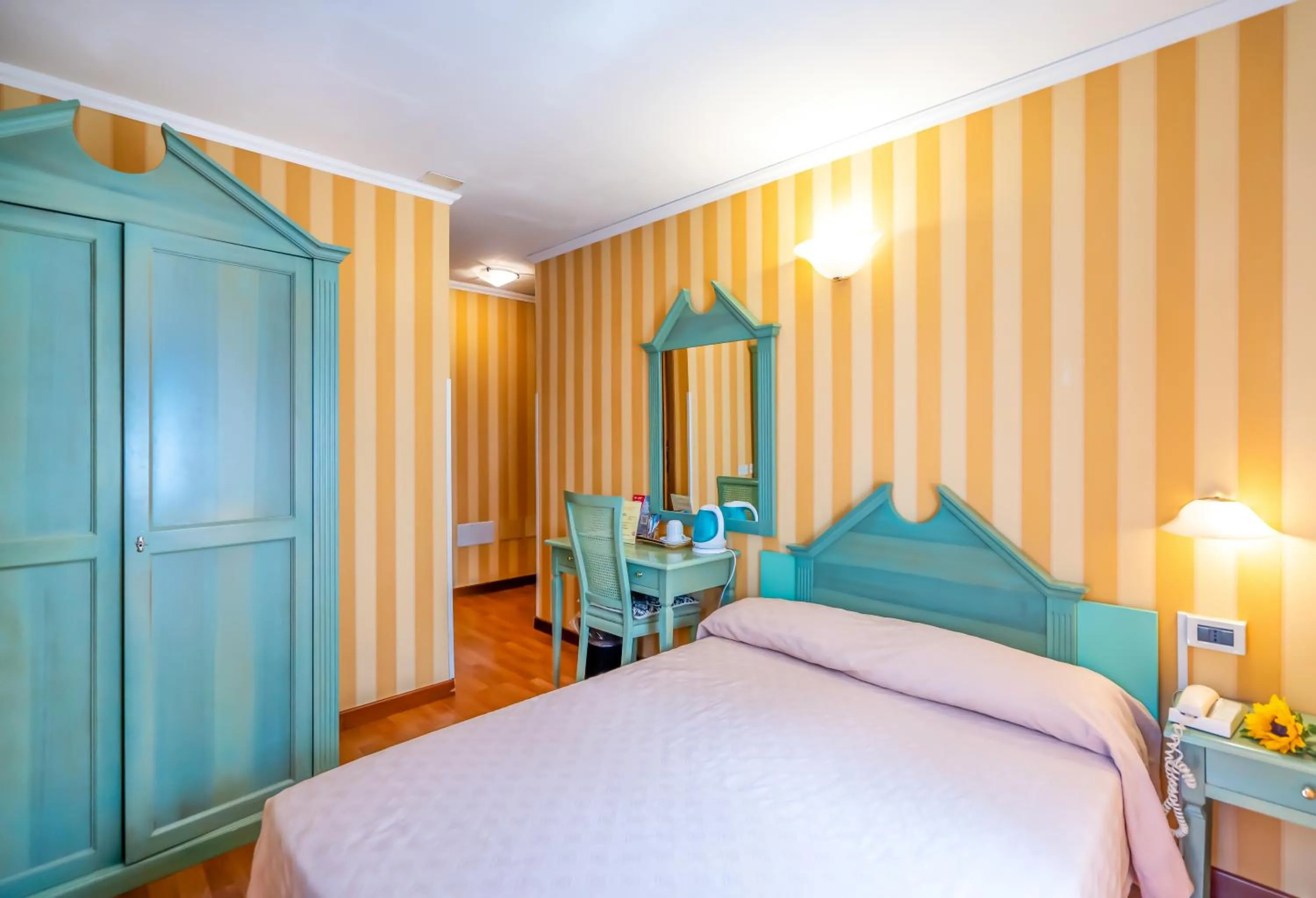 Bed in Hotel Tintoretto