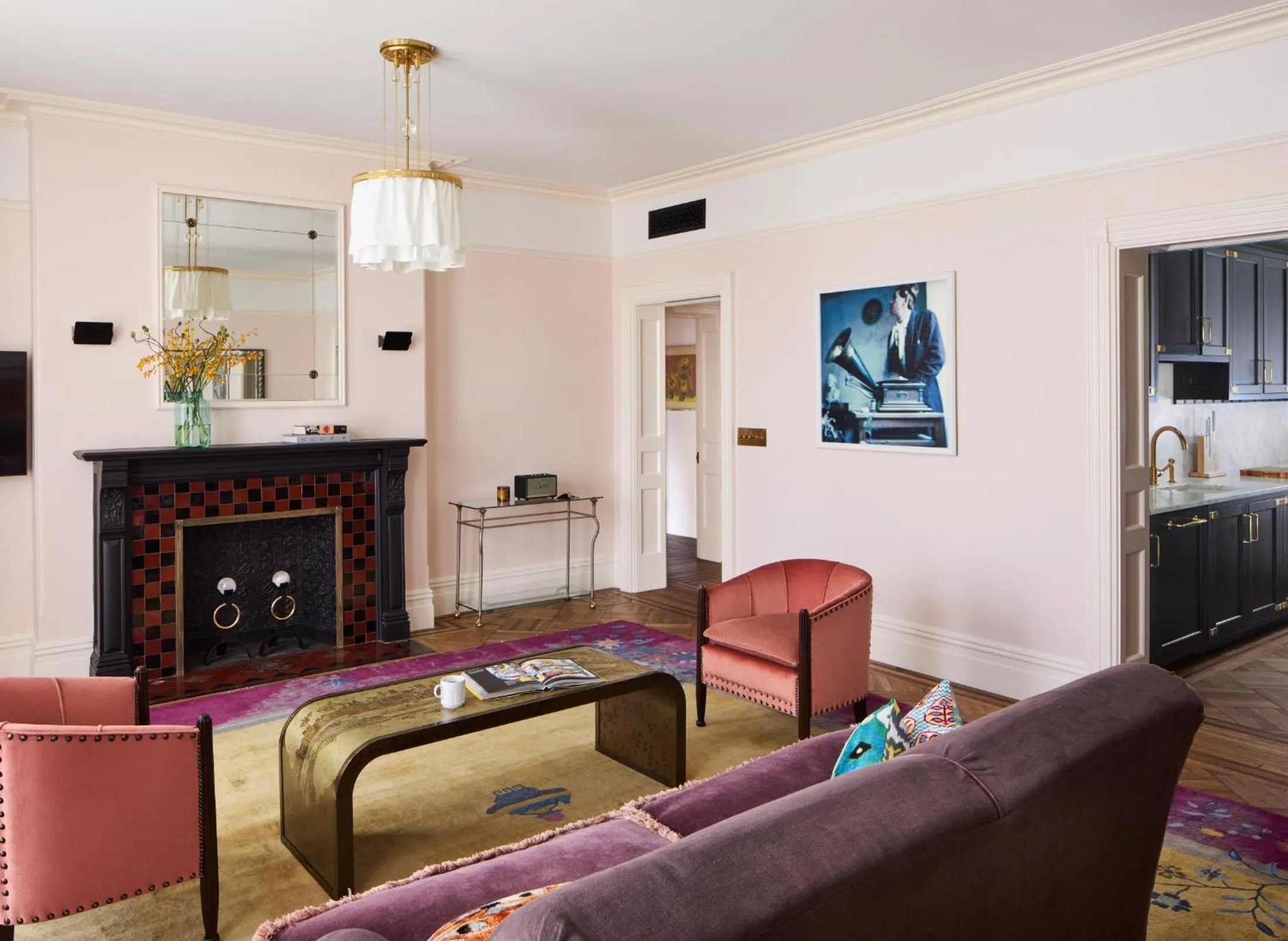 Living room in The Hotel Chelsea