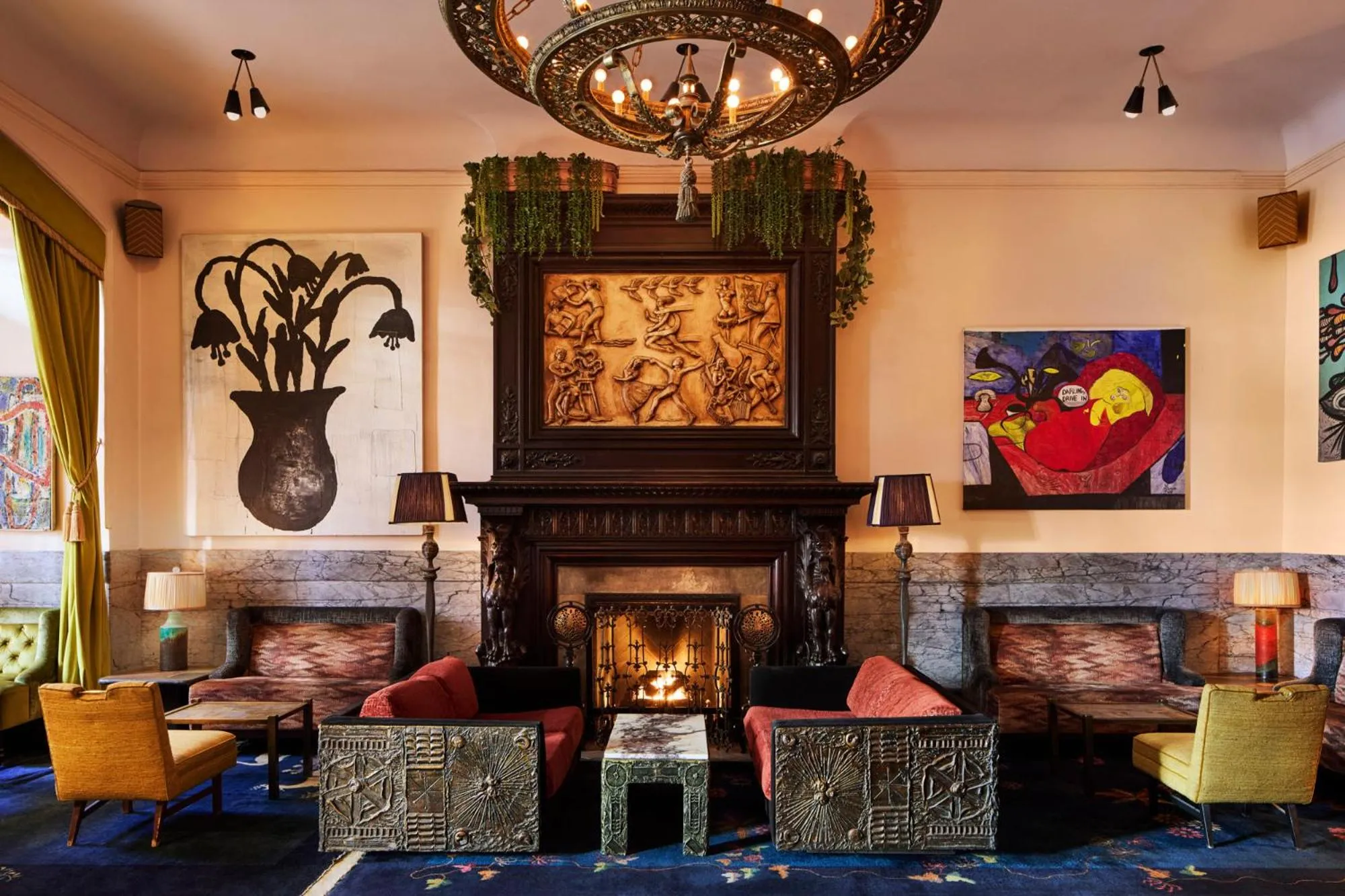 Lobby or reception in The Hotel Chelsea