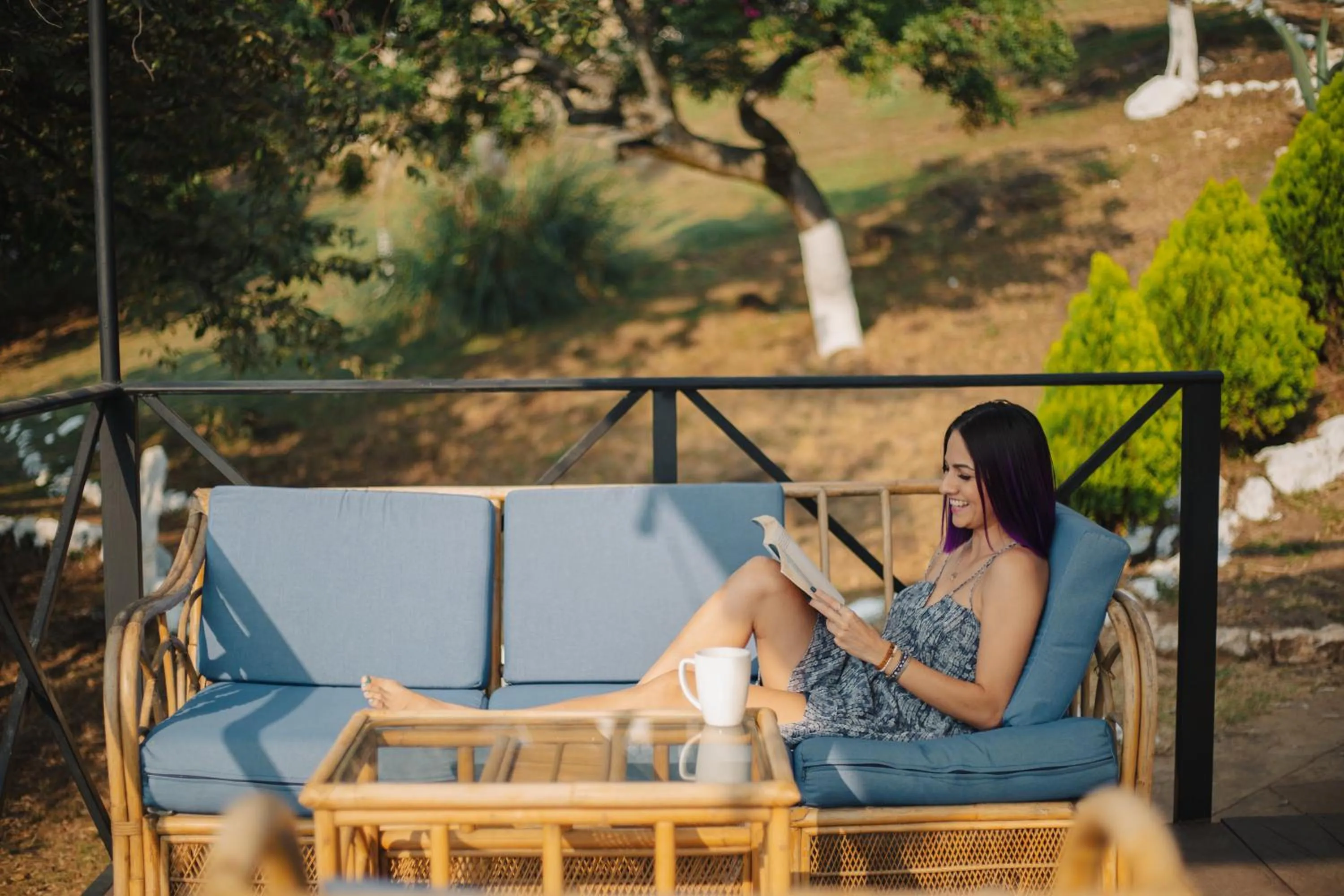 Garden in Amara Tepoztlán