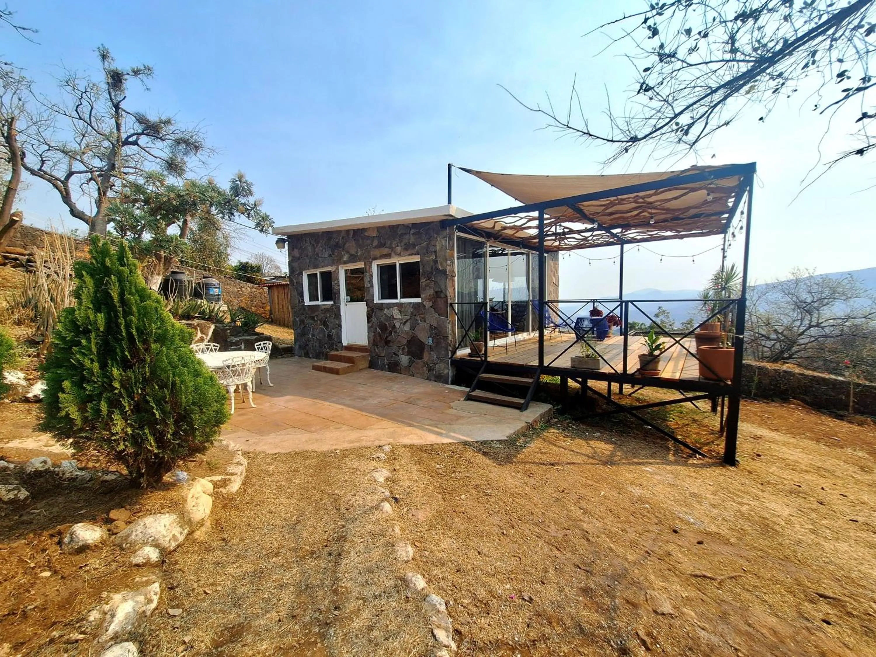 Facade/entrance in Amara Tepoztlán