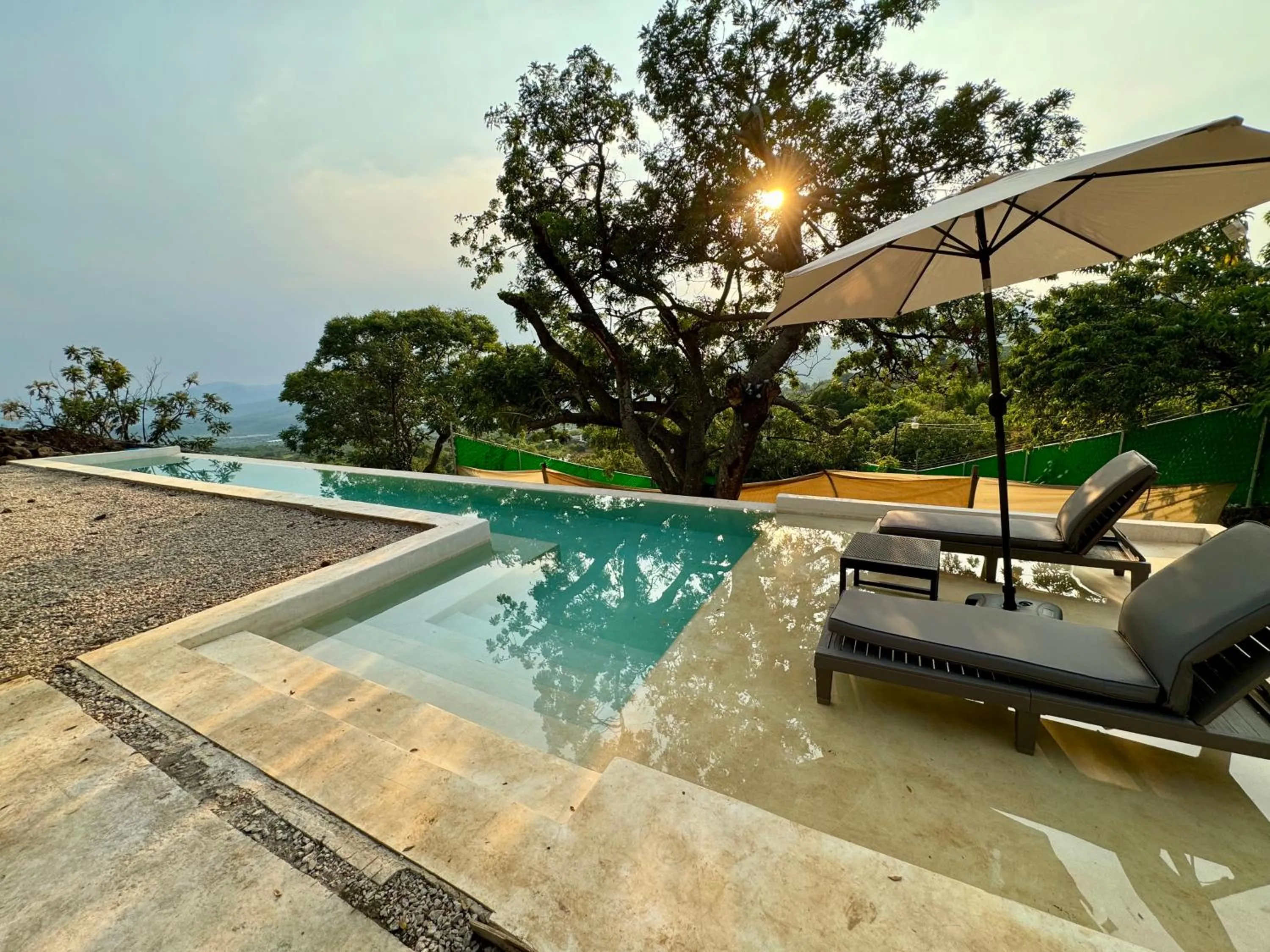 Swimming pool in Amara Tepoztlán