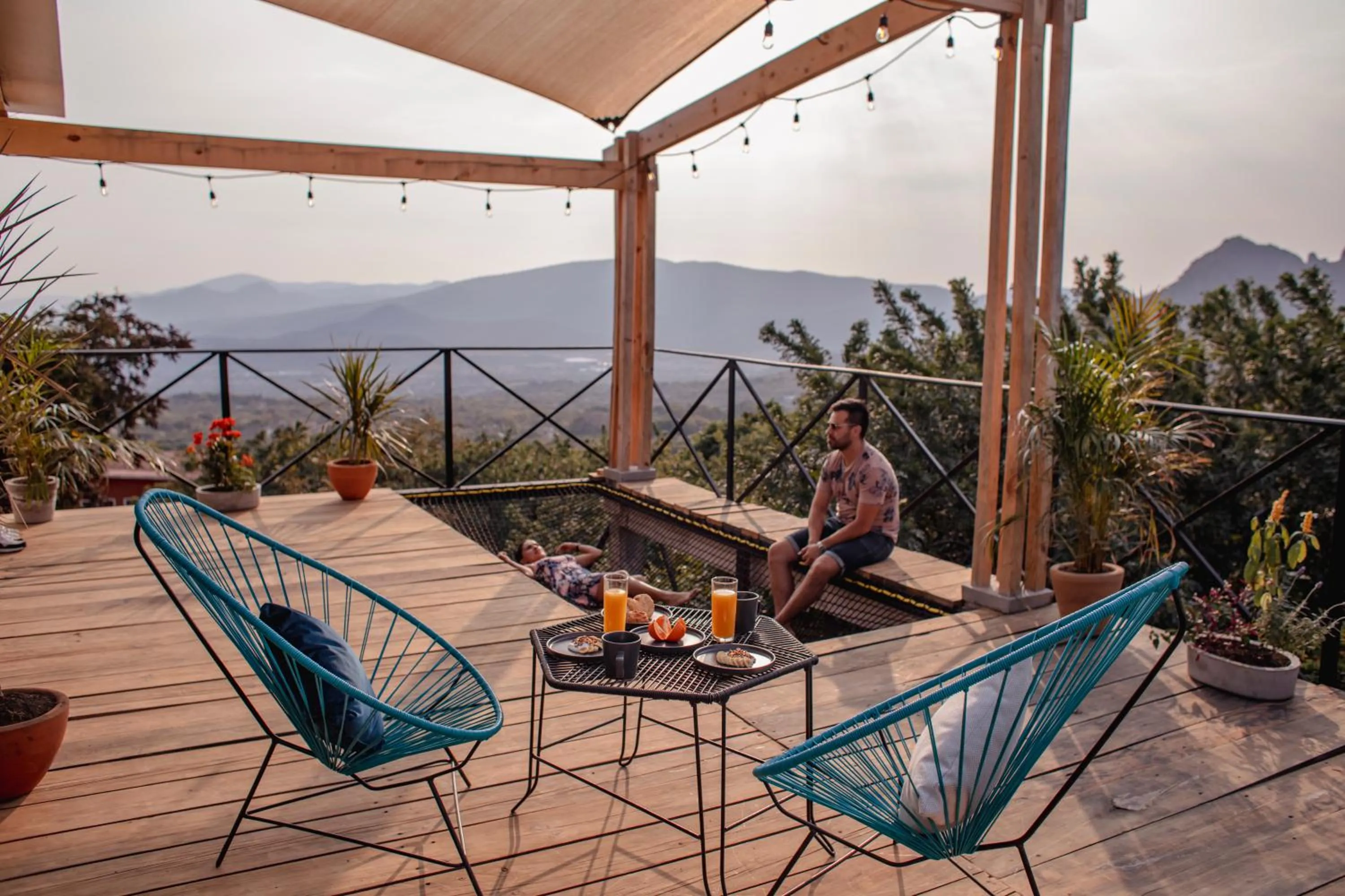 Balcony/Terrace in Amara Tepoztlán