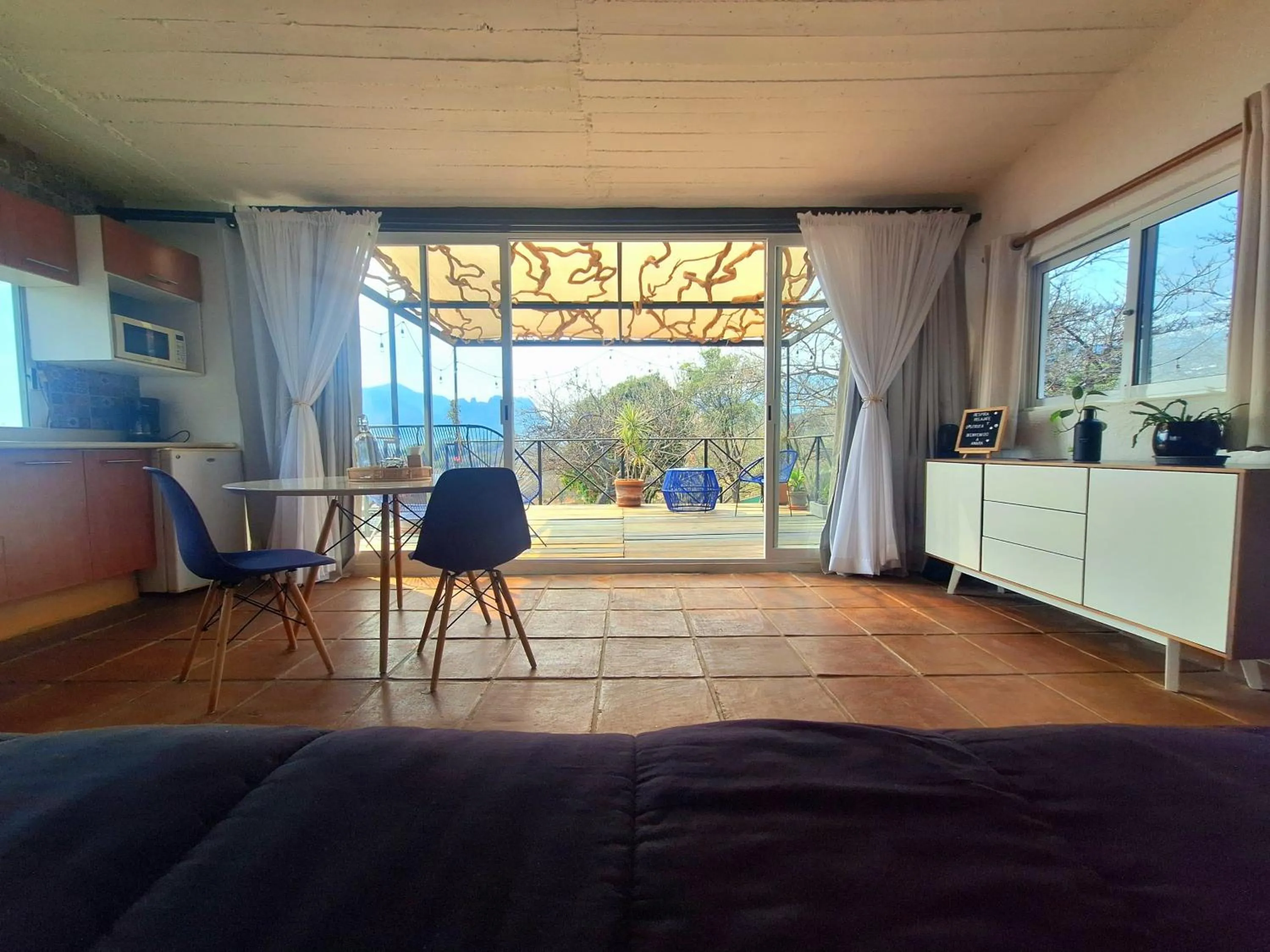 Bed in Amara Tepoztlán