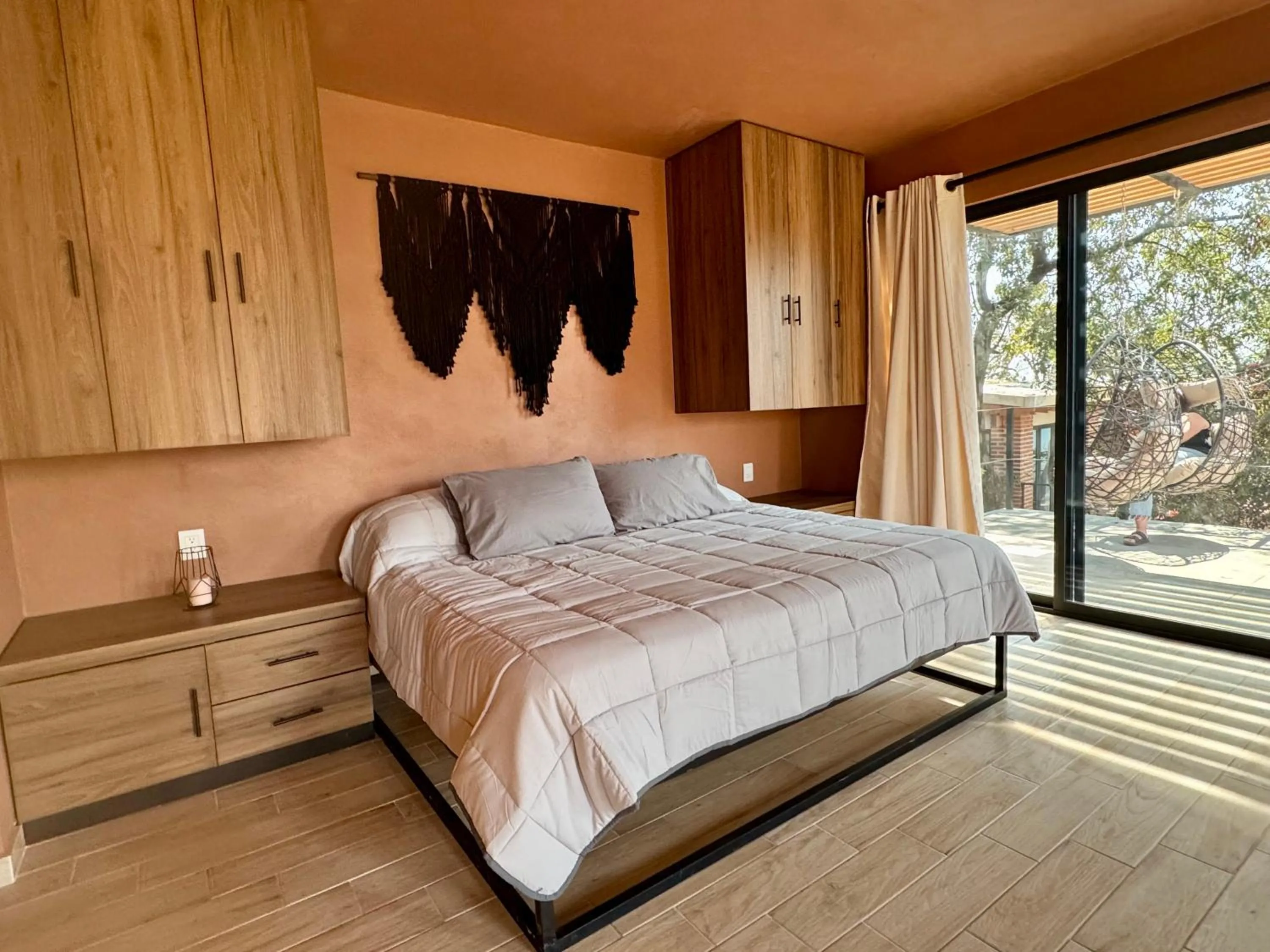 Bed in Amara Tepoztlán