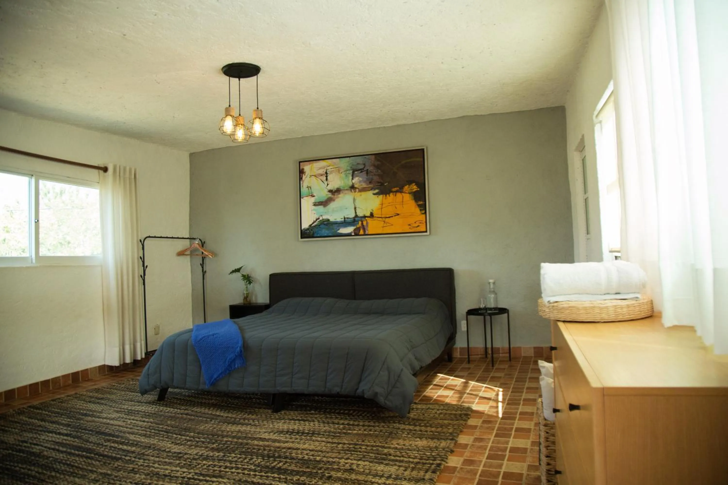 Bed in Amara Tepoztlán