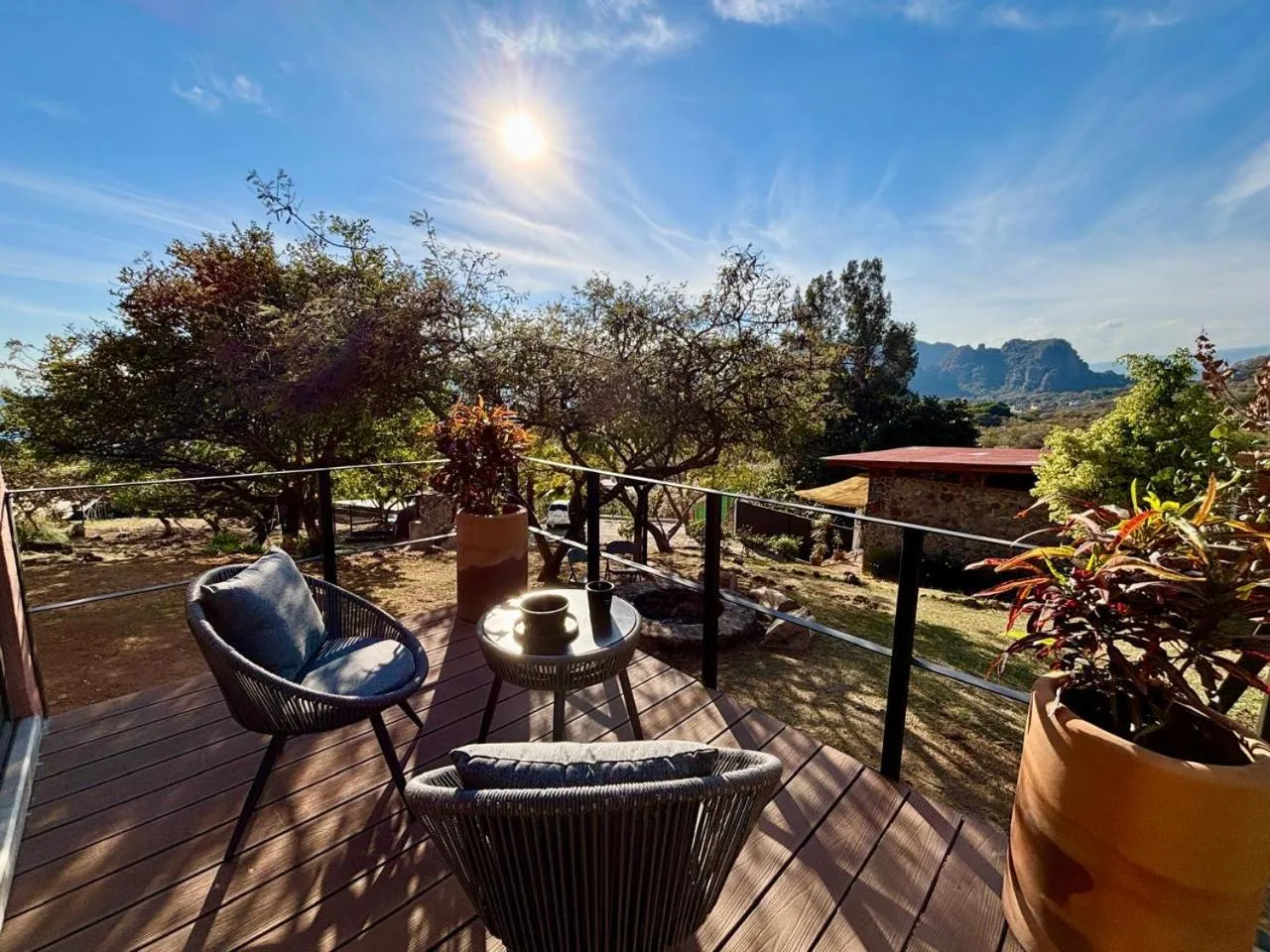 Balcony/Terrace in Amara Tepoztlán