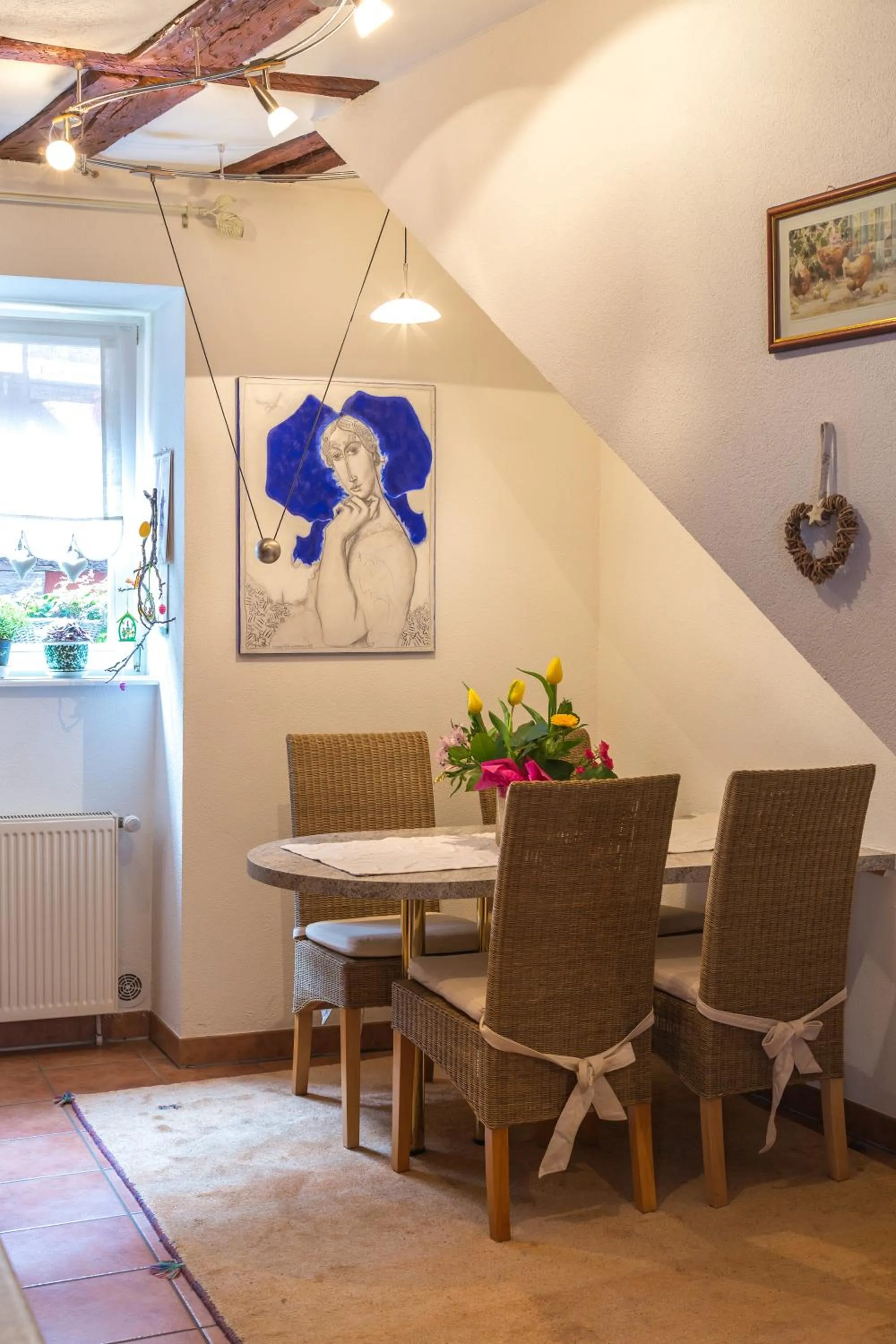 Dining area in La Maison des Tanneurs
