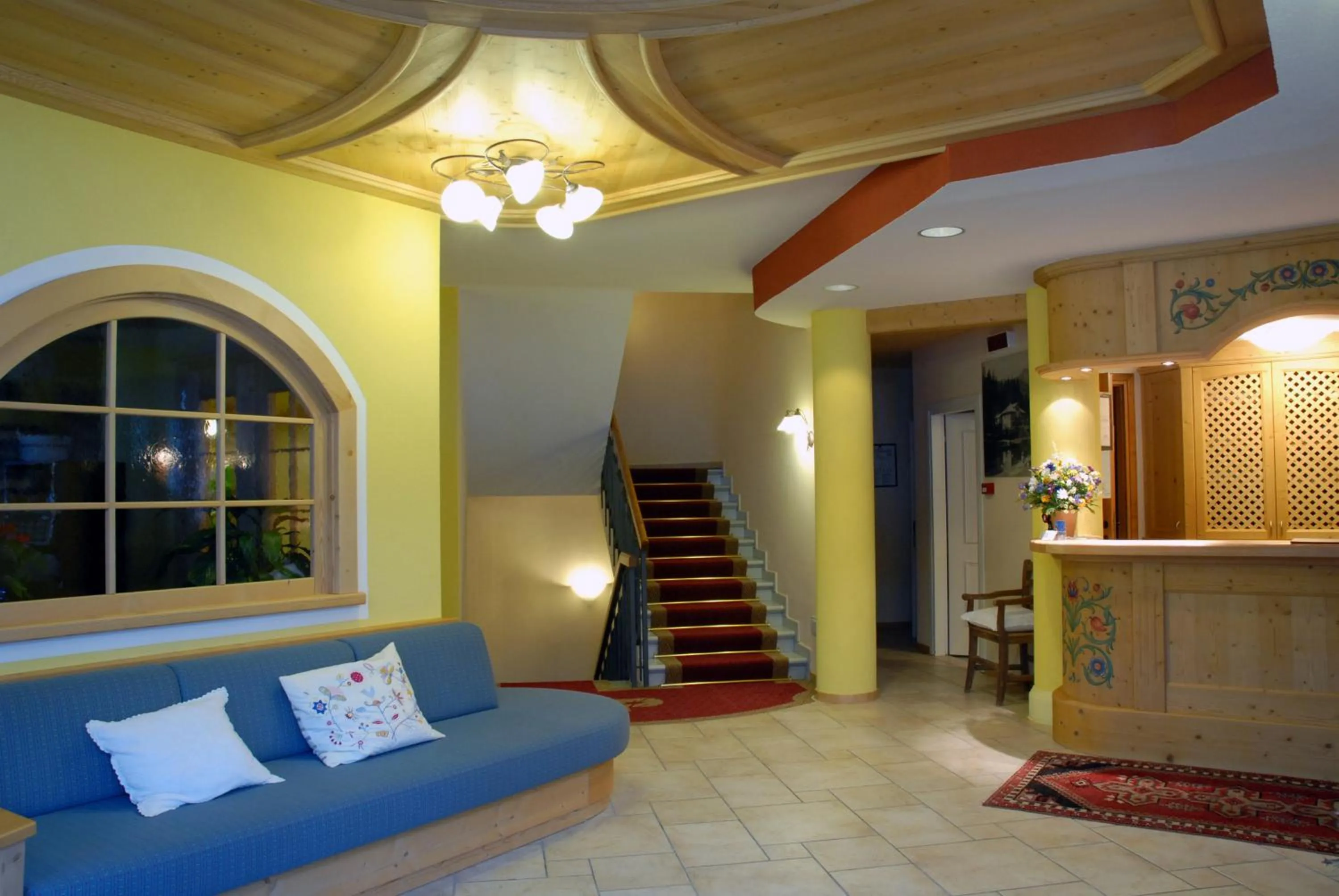 Lobby or reception in Hotel Plank