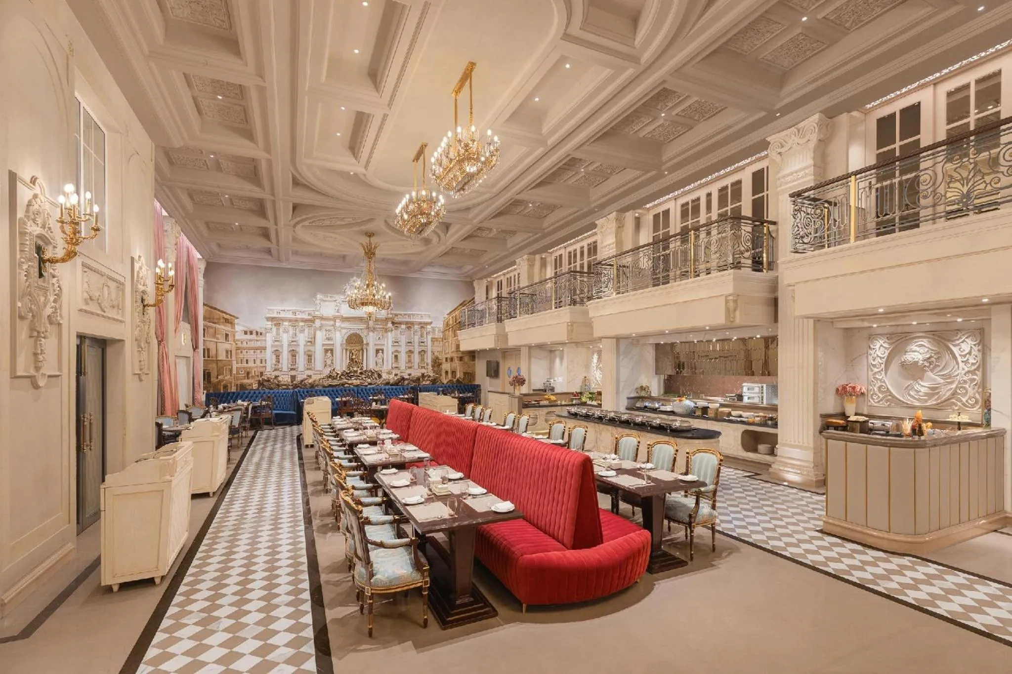 Restaurant/places to eat in Hotel Hillock Ahmedabad