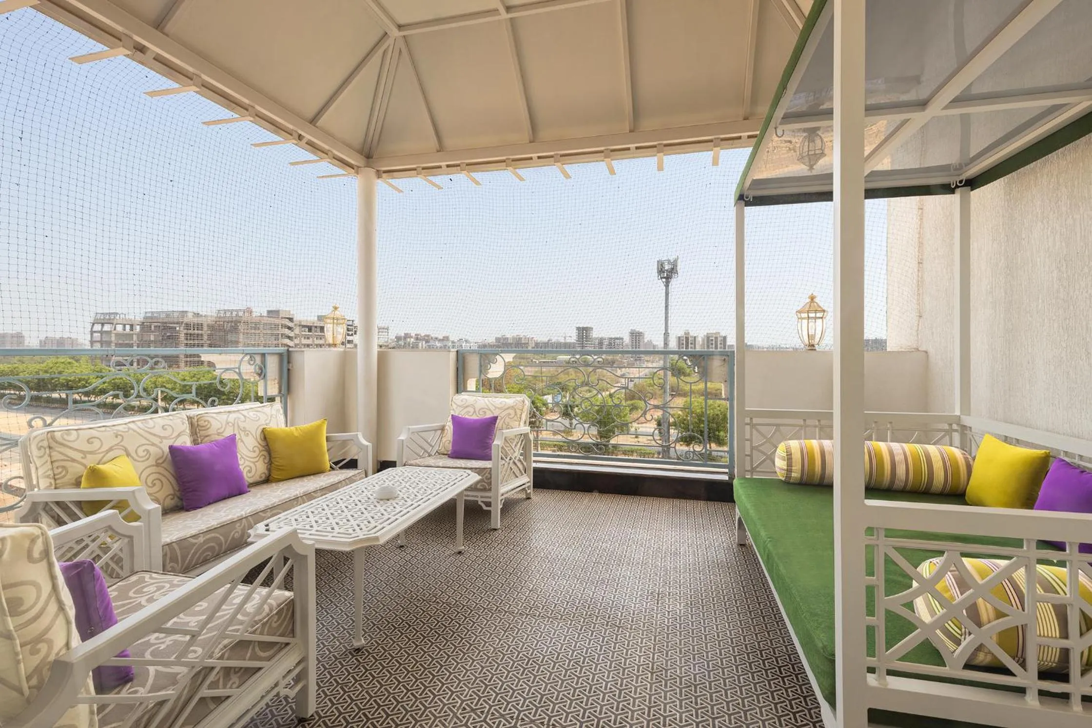Balcony/Terrace in Hotel Hillock Ahmedabad
