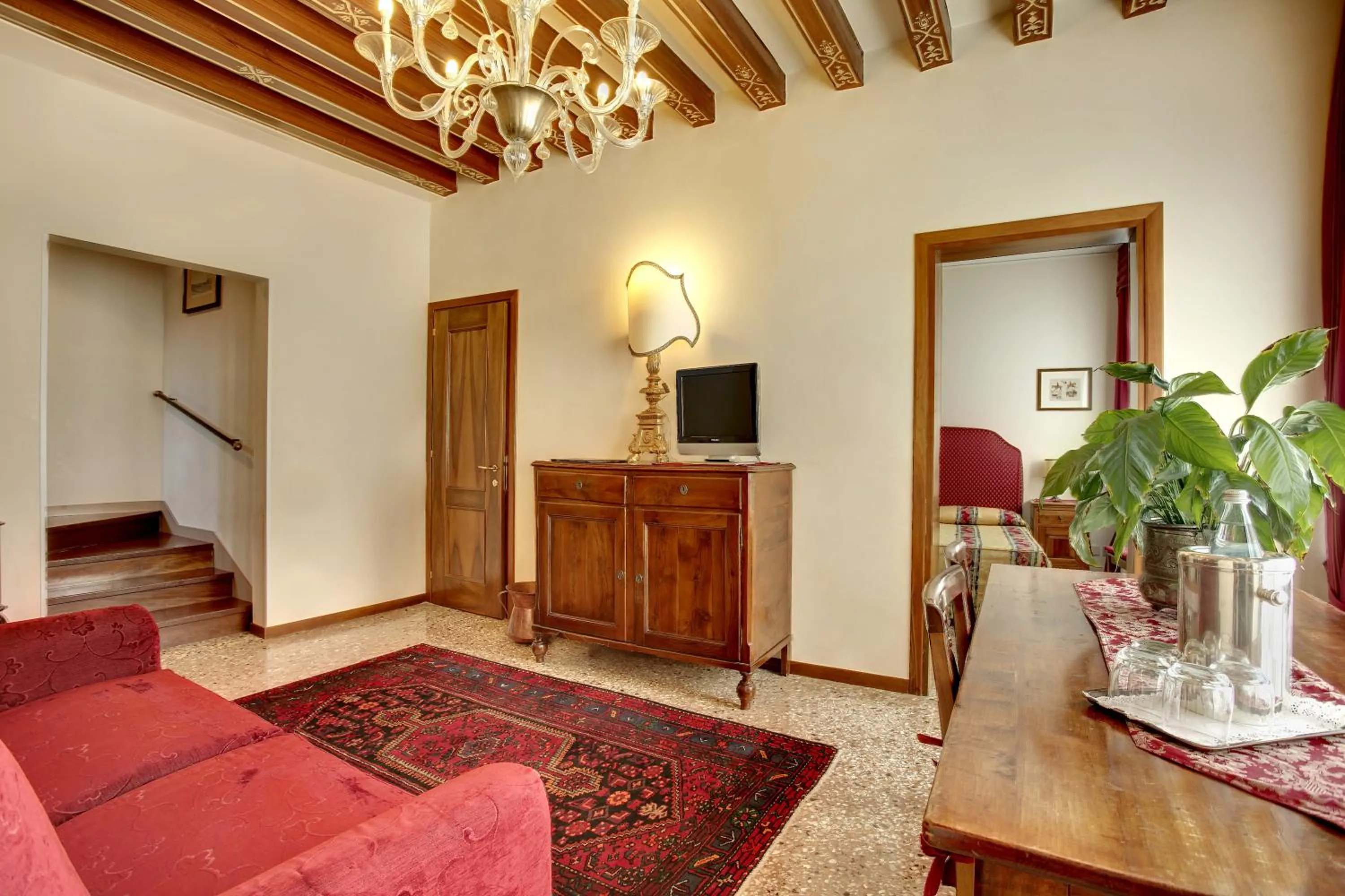 Living room in Palazzo Schiavoni Residenza d'epoca & Suite-Apartments