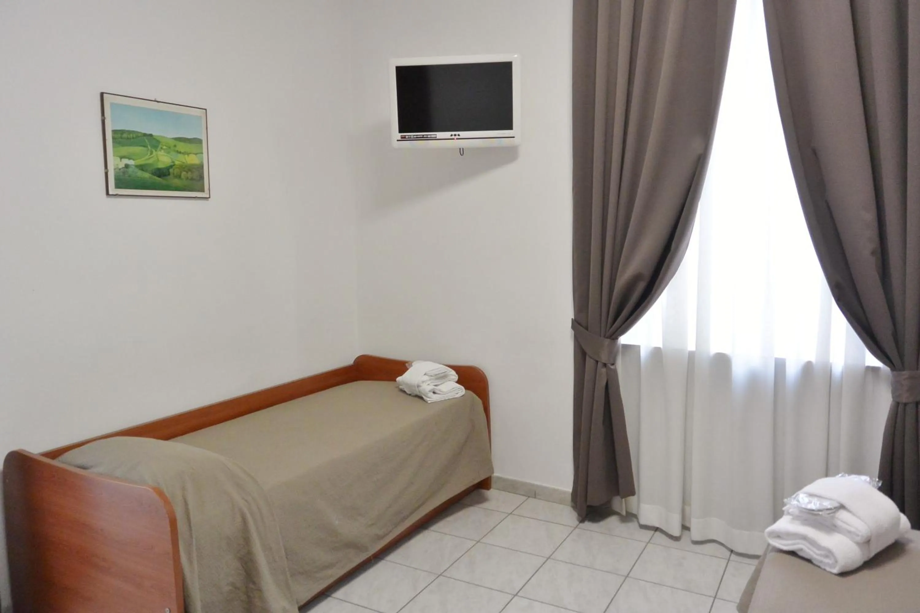 Bed in Hotel Trentina