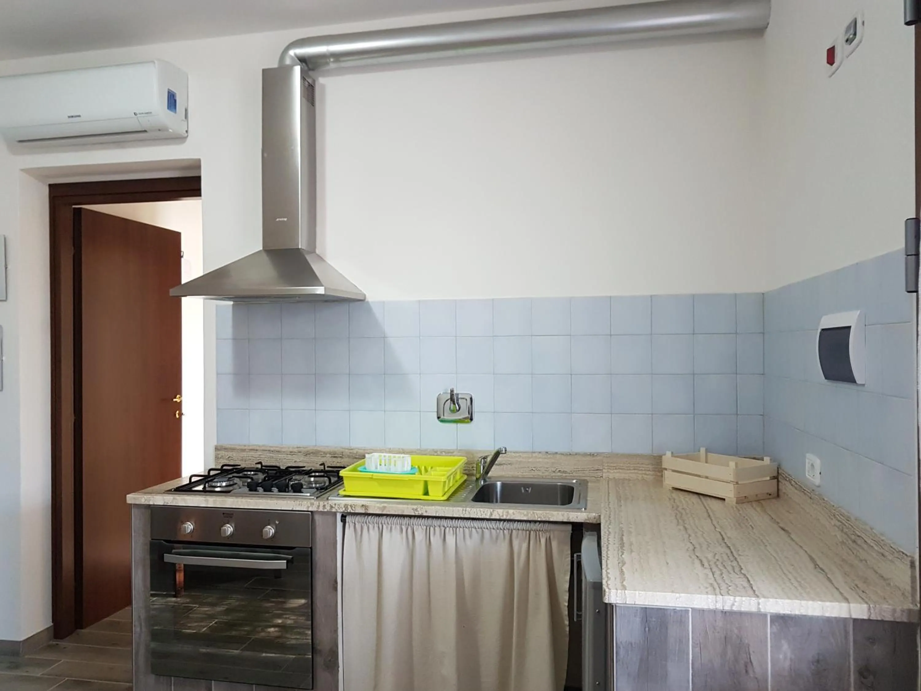 Kitchen or kitchenette in Agriturismo S. Agostino
