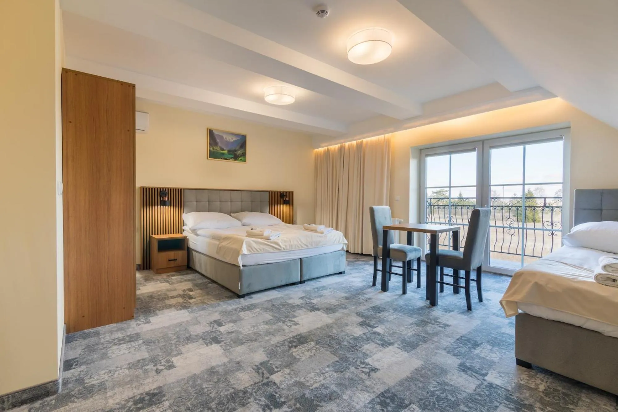 Bed in Hotel Perła Dunajca