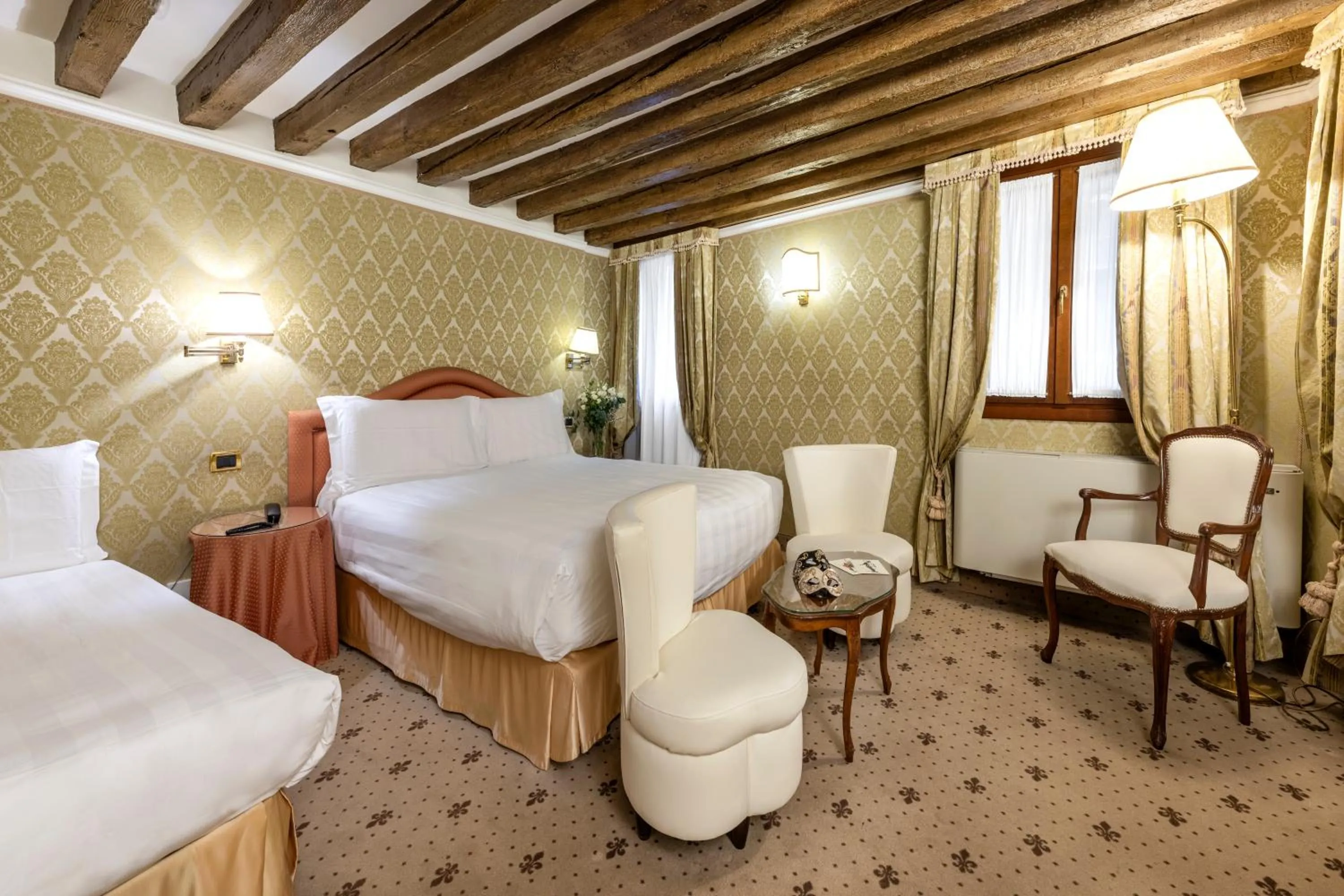 Bed in Hotel Colombina