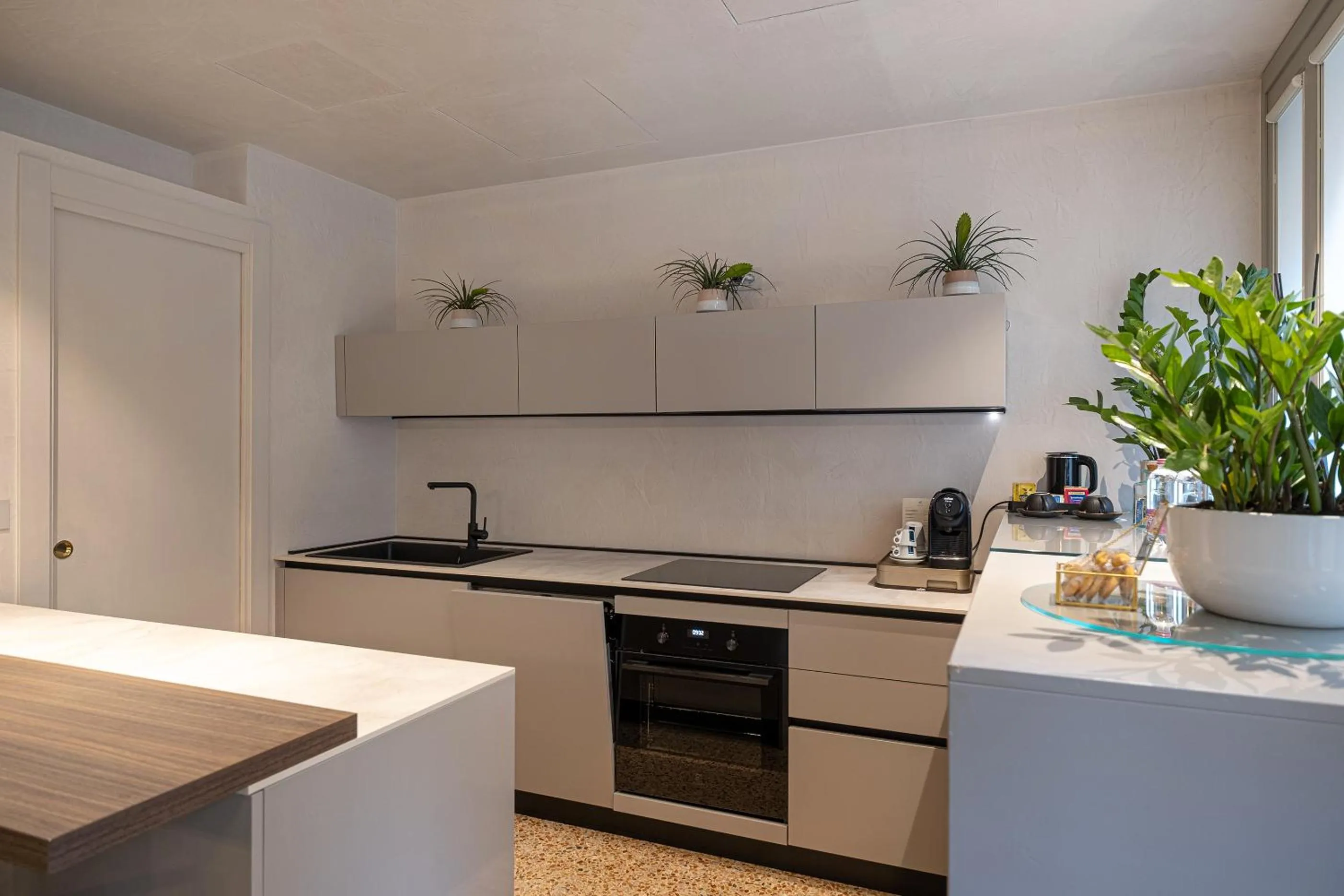 Kitchen or kitchenette in Hotel Colombina