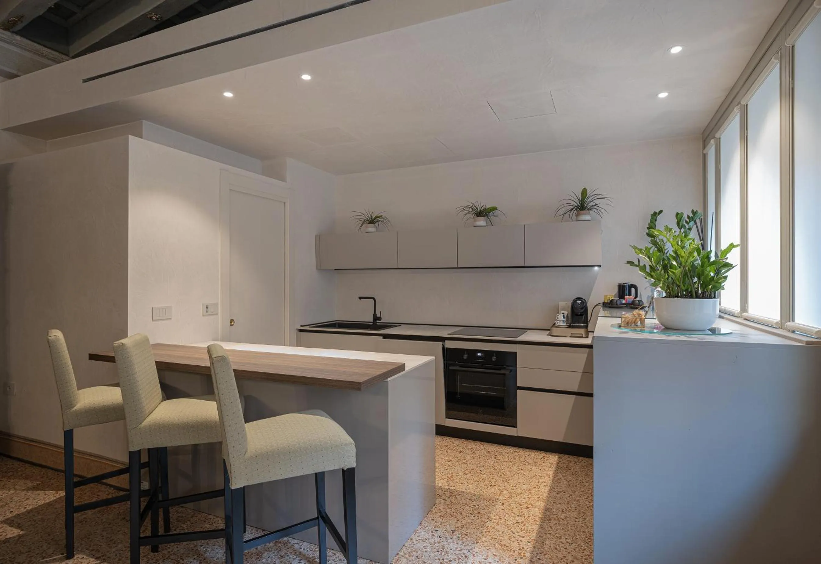 Kitchen or kitchenette in Hotel Colombina