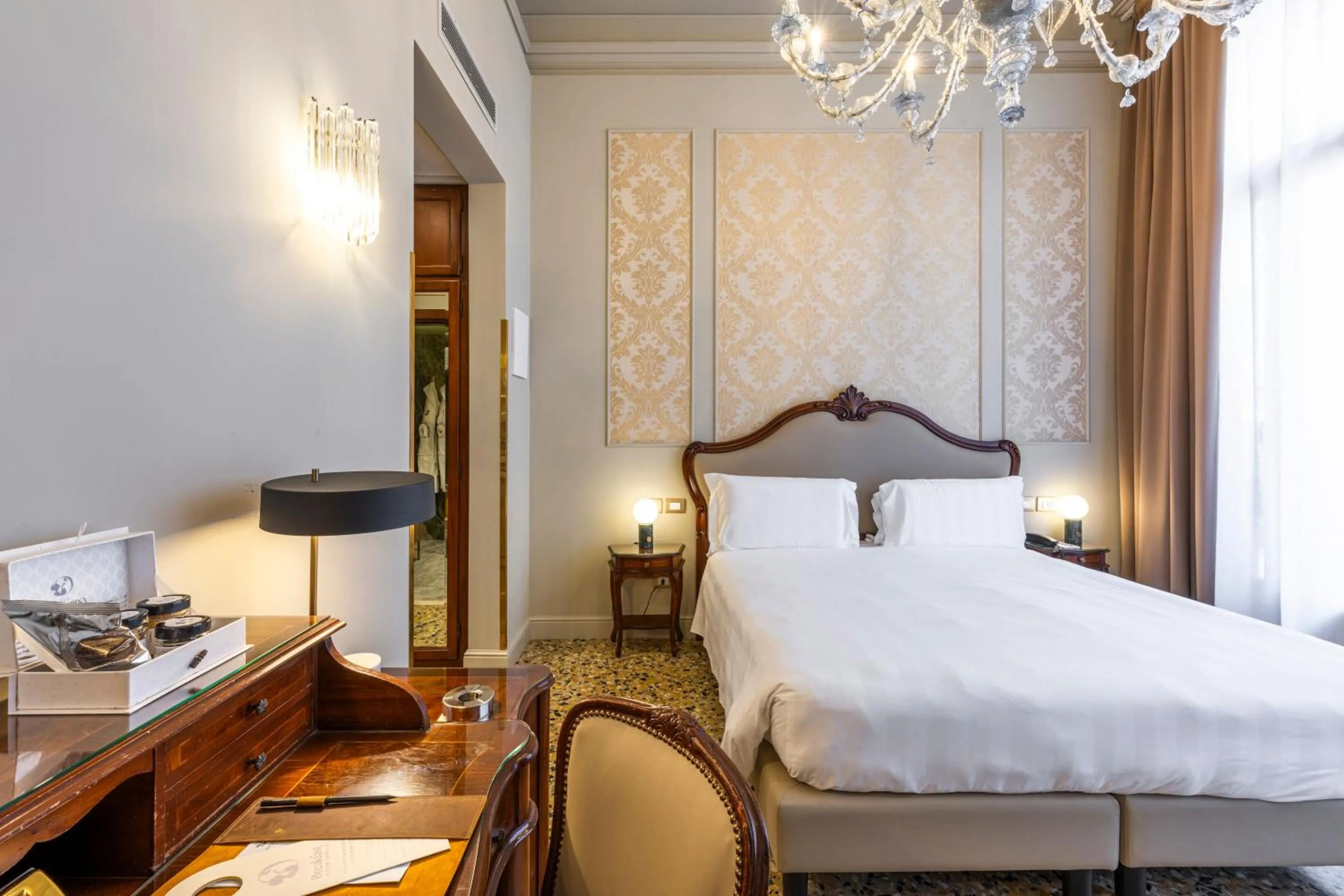 Bed in Hotel Colombina