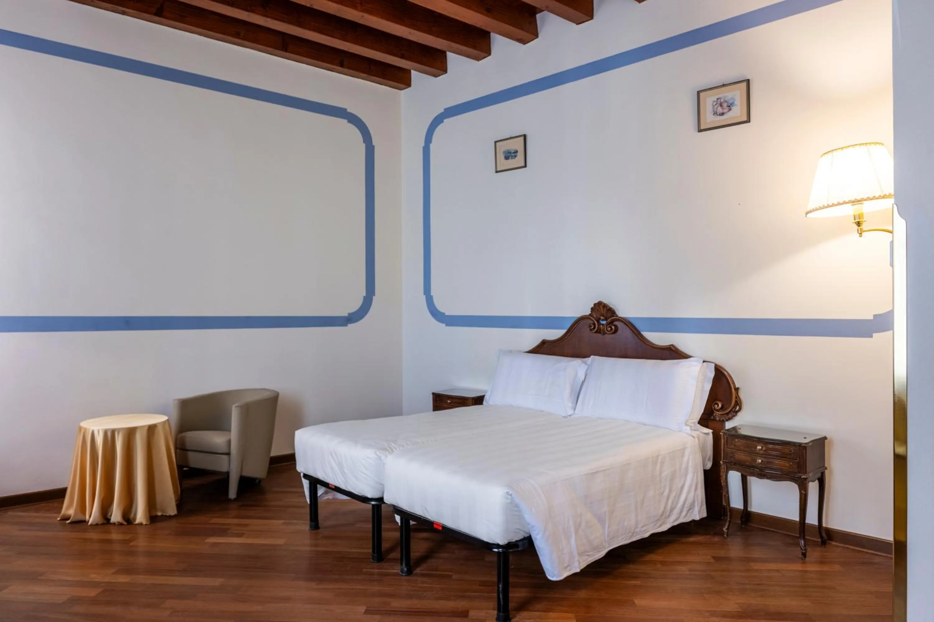 Bed in Hotel Colombina
