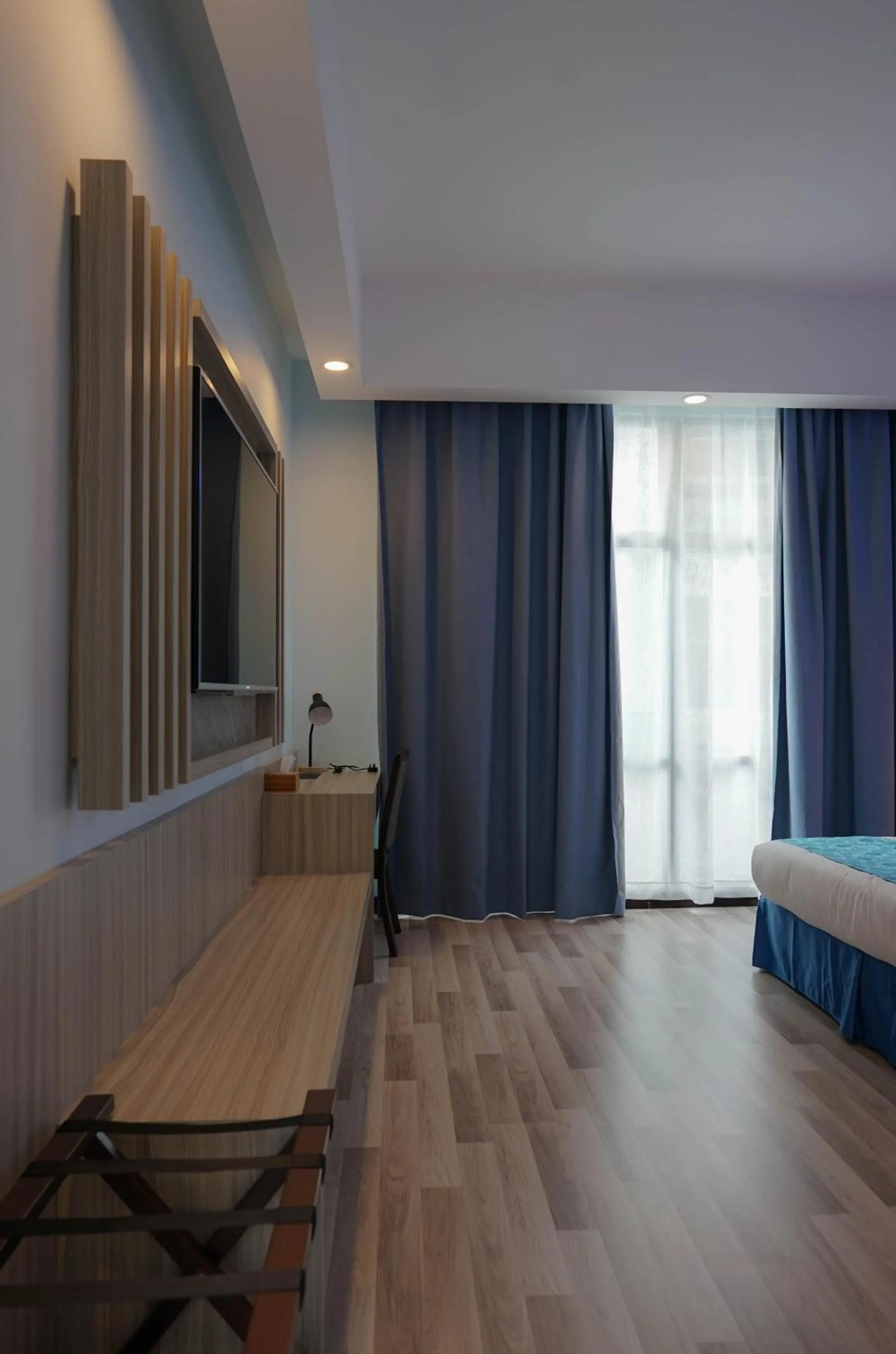 TV and multimedia, Bed in Hotel 17