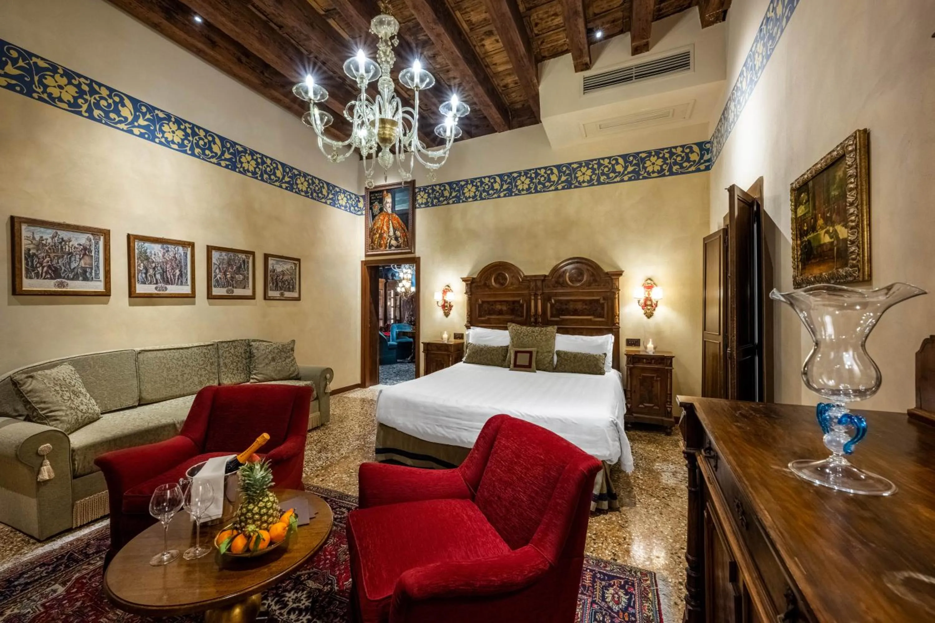 Bedroom, Bed in Hotel Palazzo Priuli