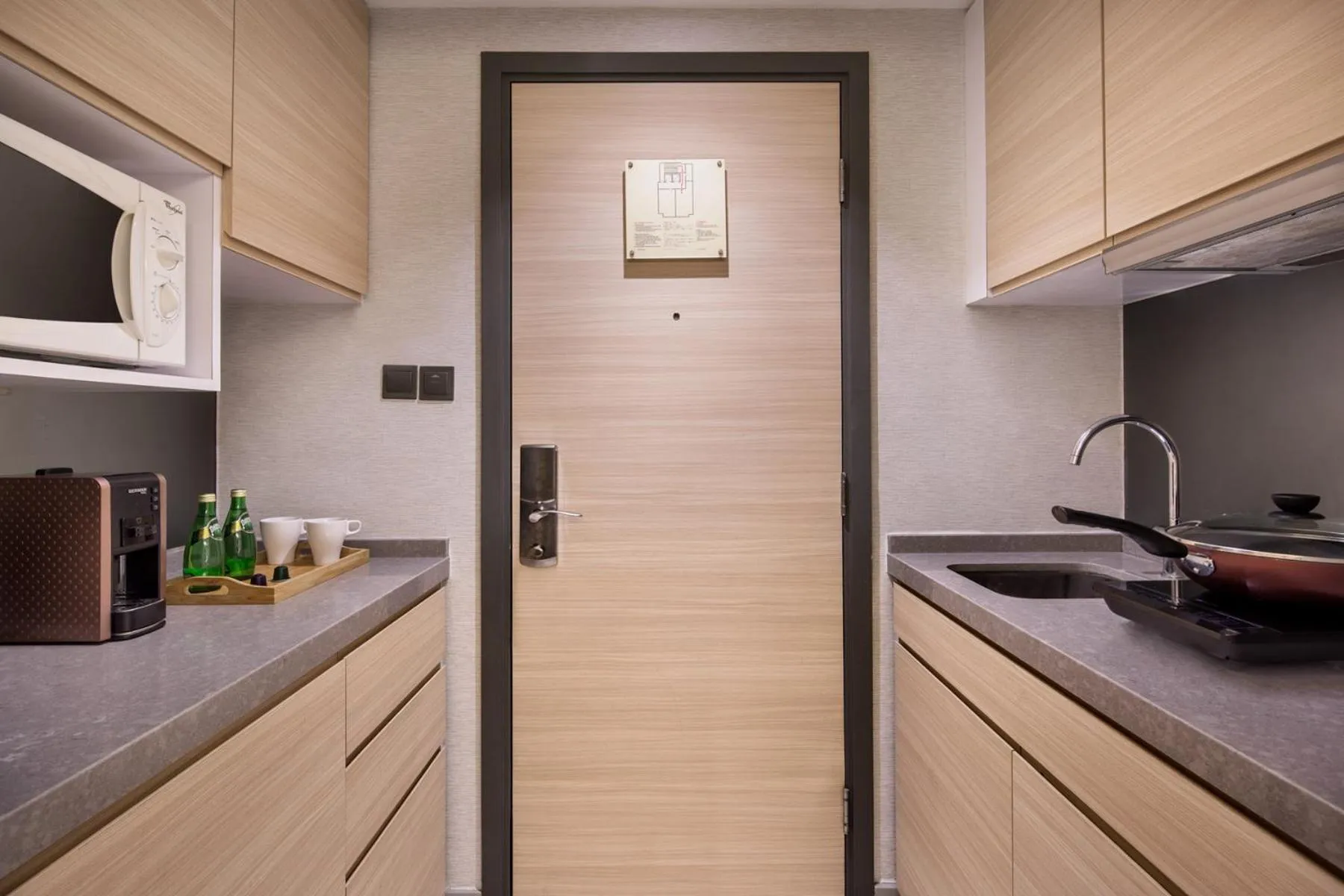 Kitchen or kitchenette in Modena by Fraser Hong Kong