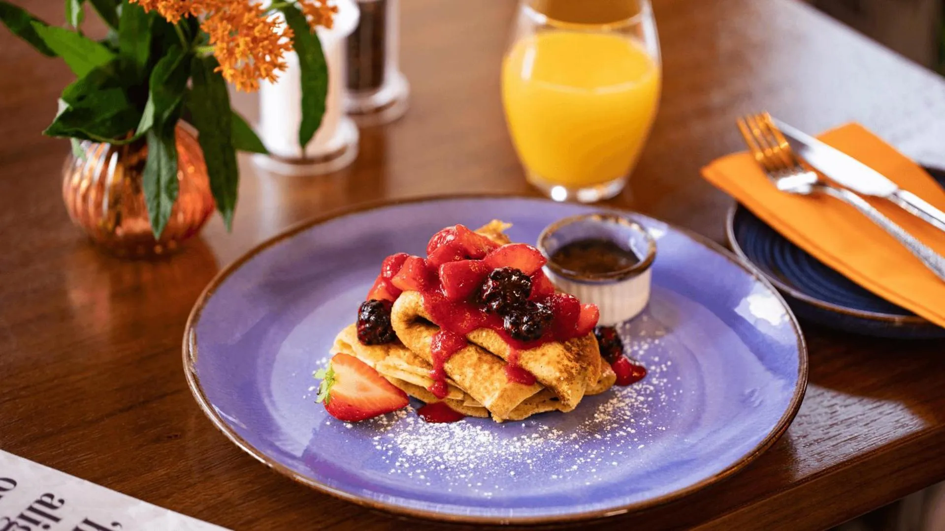 Food close-up in Crown Quarter