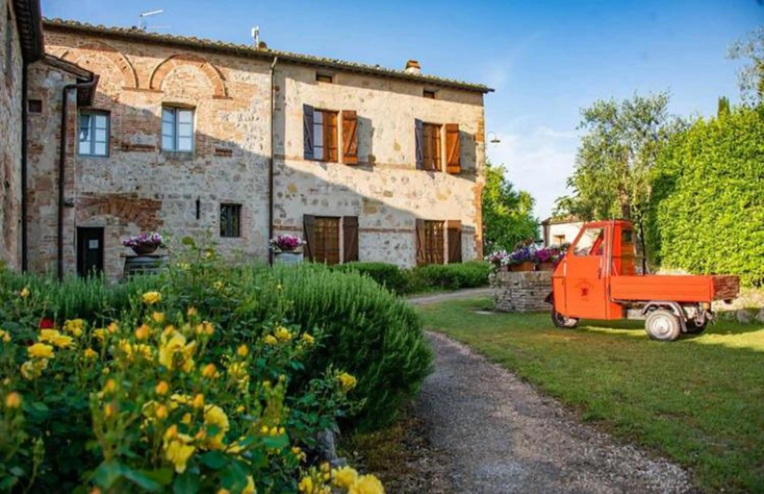 Garden in Relais CastelBigozzi