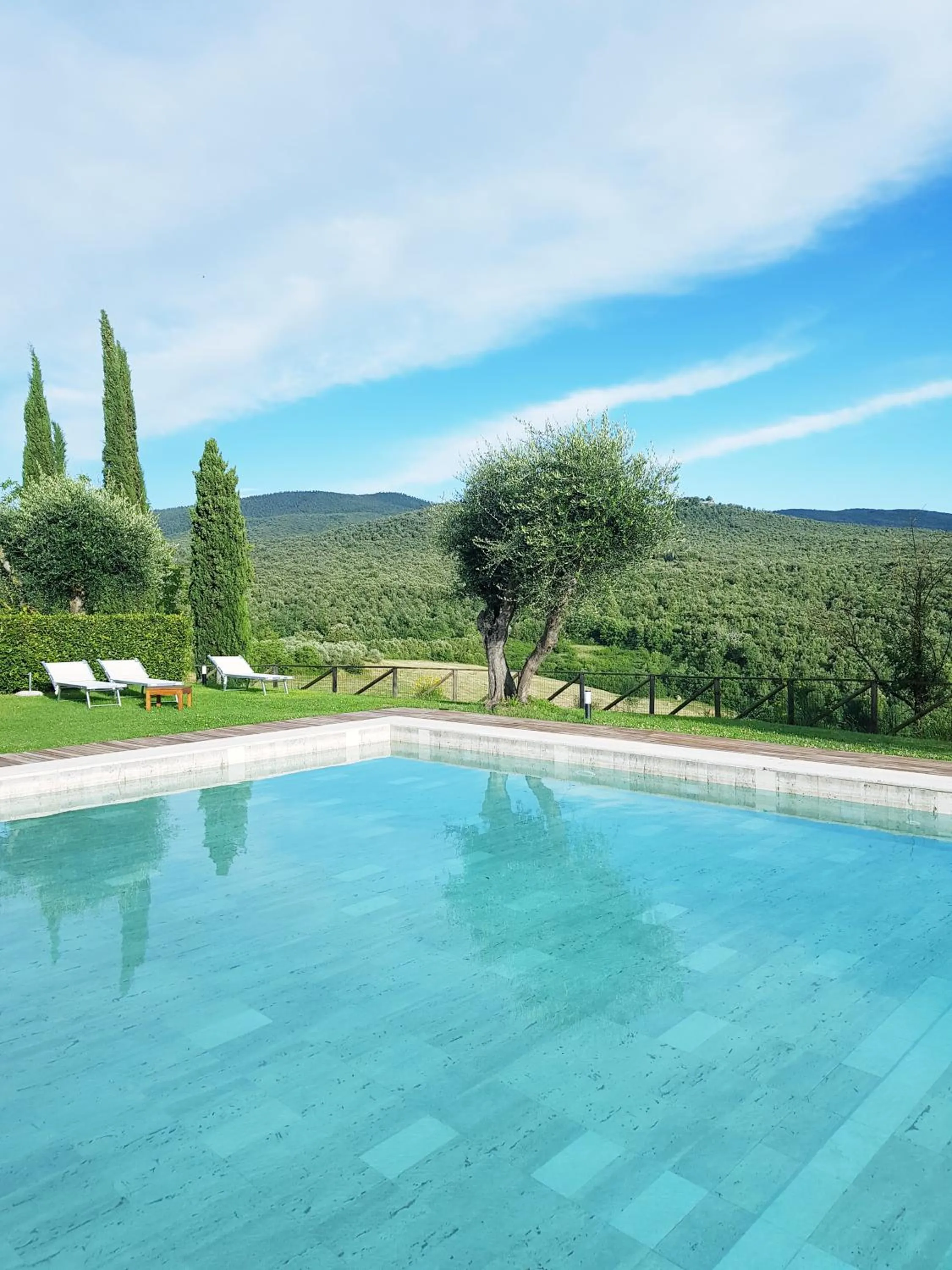 Swimming pool in Relais CastelBigozzi