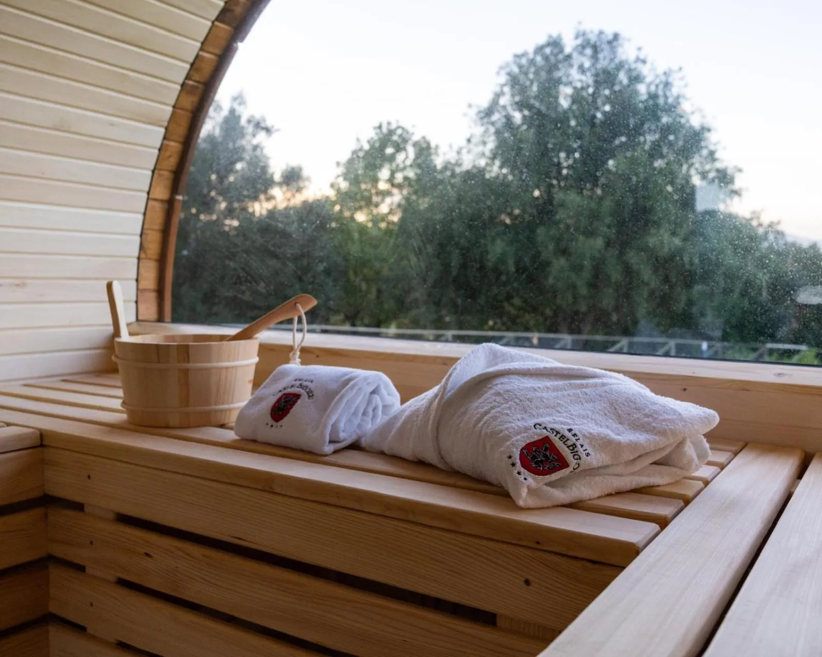 Sauna in Relais CastelBigozzi